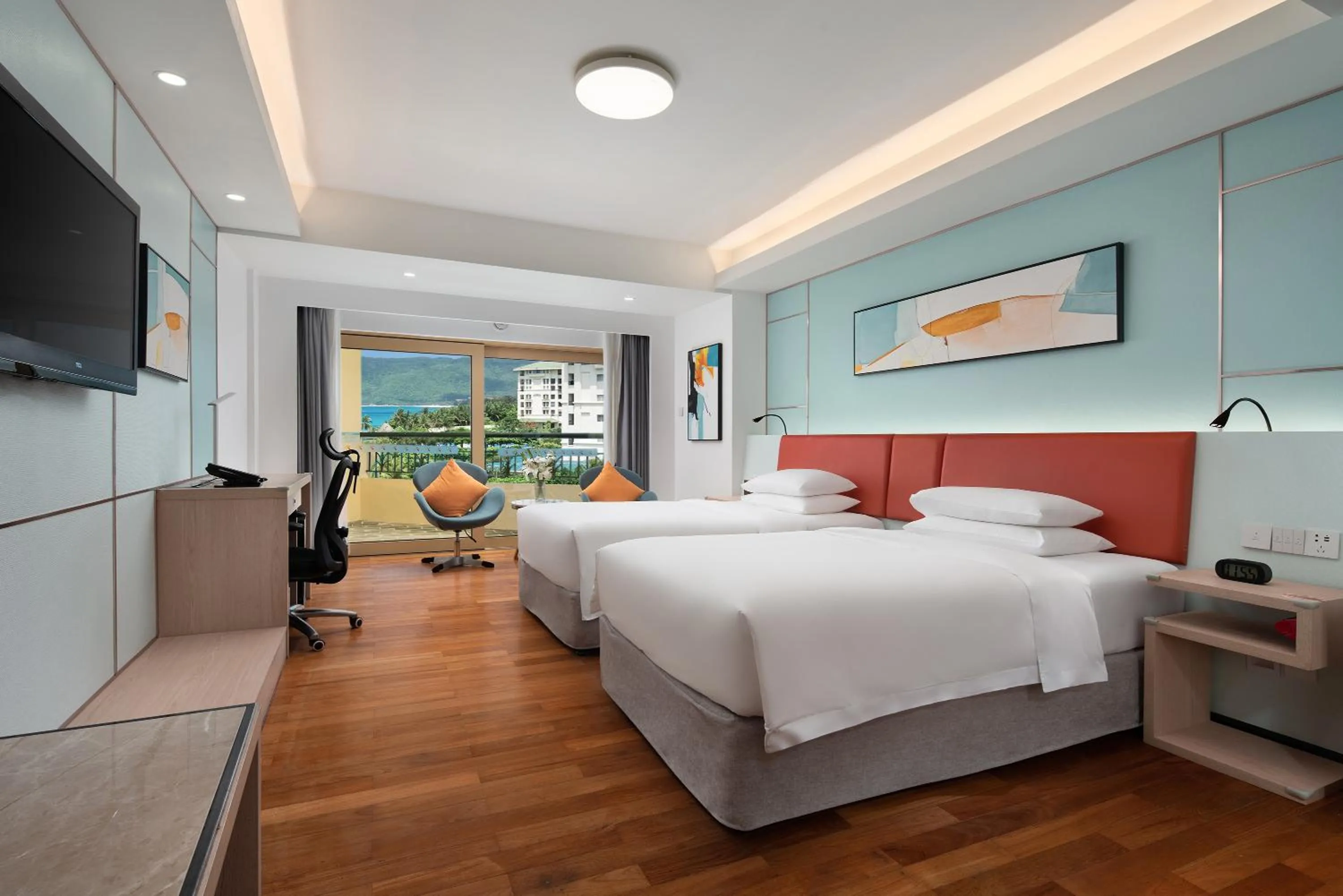 Bed in Horizon Resort & Spa Yalong Bay-Yalong Bay Central