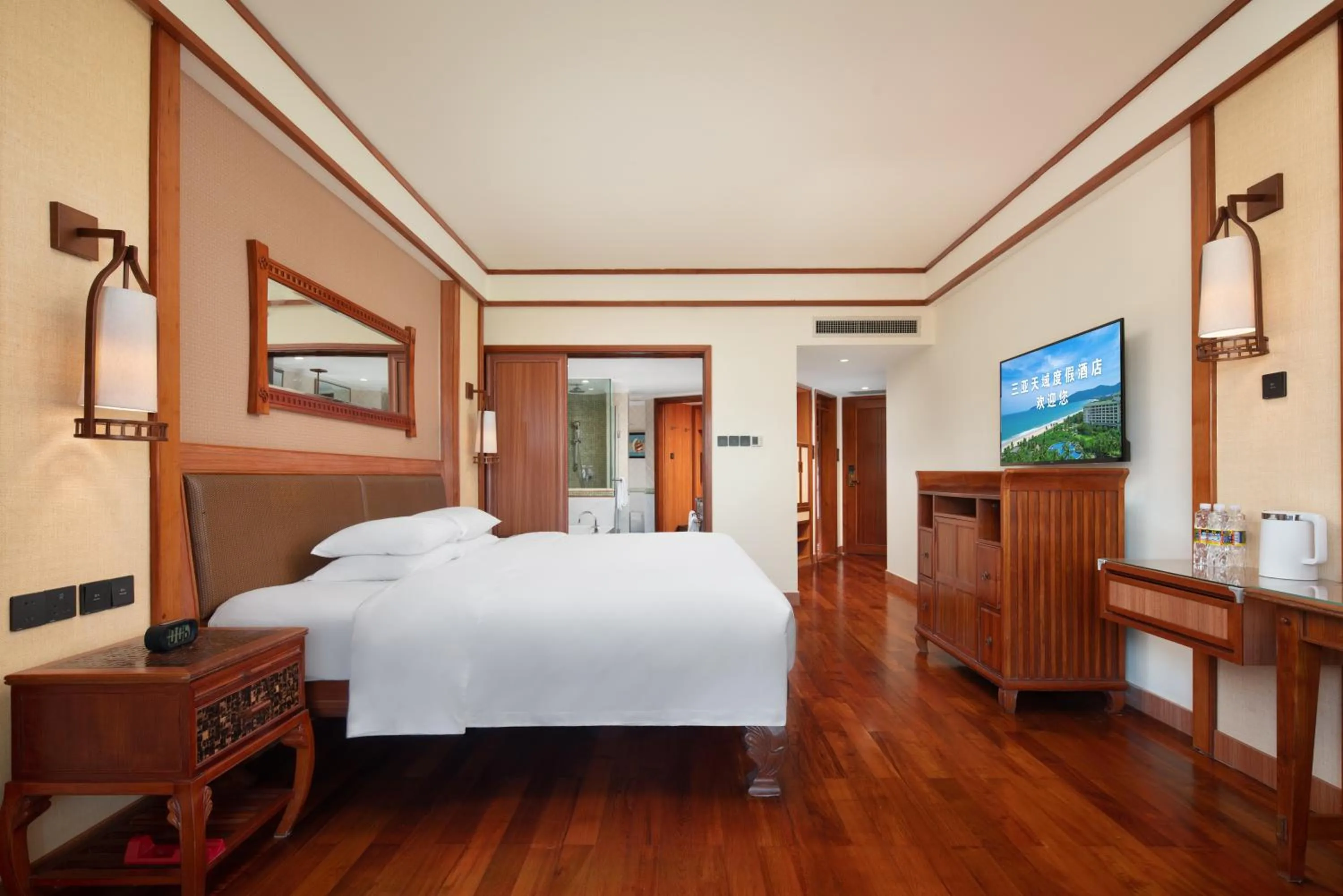 Bed in Horizon Resort & Spa Yalong Bay-Yalong Bay Central