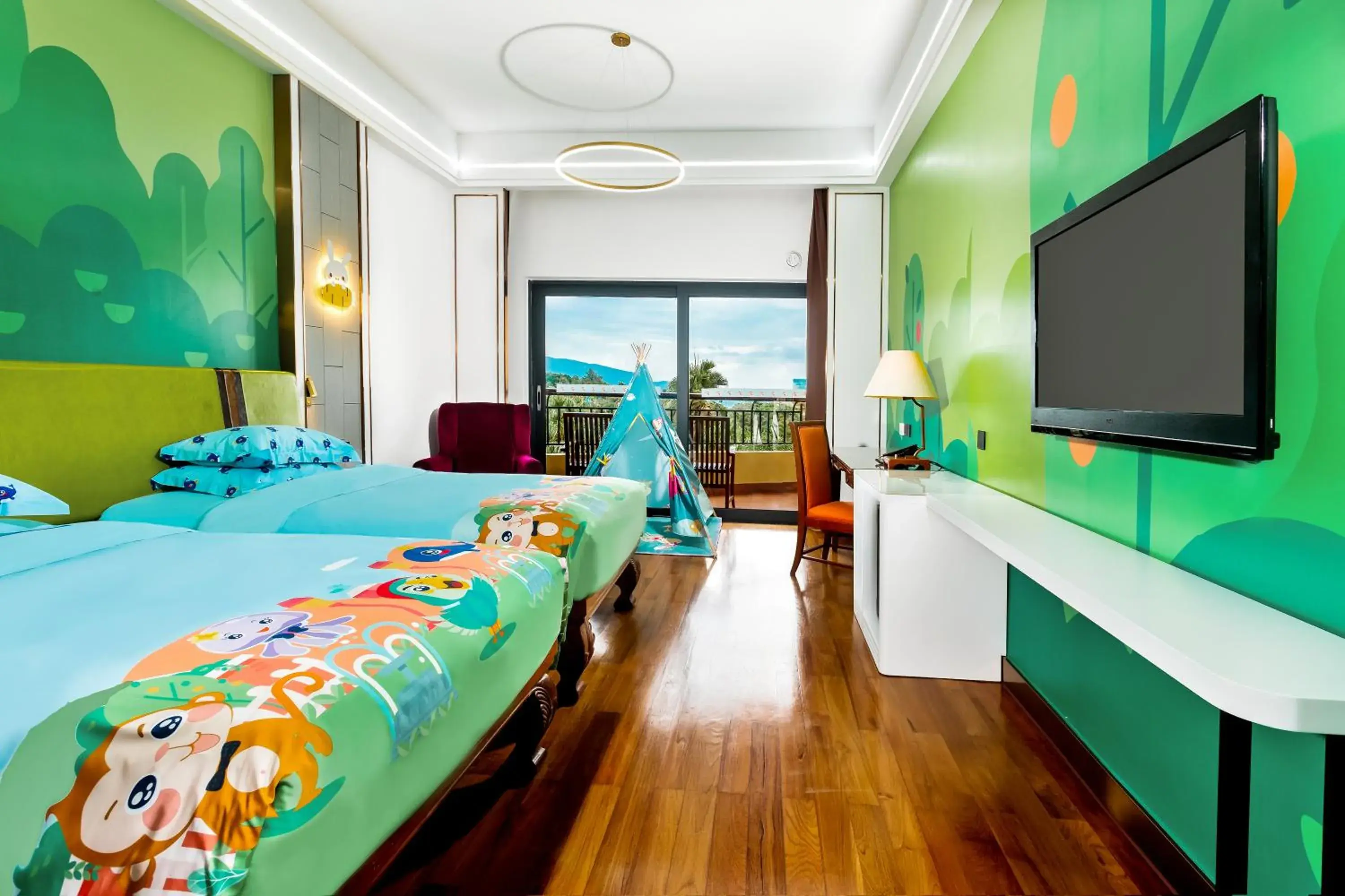 (Area 2)Forest Fun Room\(1-2 floors)(48㎡) in Horizon Resort & Spa Yalong Bay (Area 2)Forest Fun Room\(1-2 floors)(48㎡) in Horizon Resort & Spa Yalong Bay