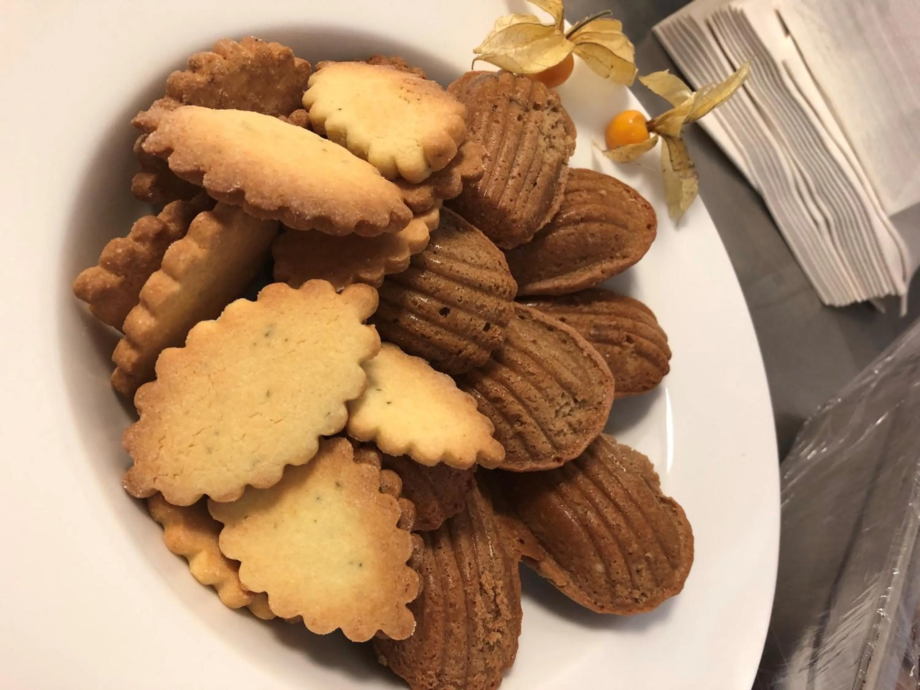 Food close-up in Le Prieuré