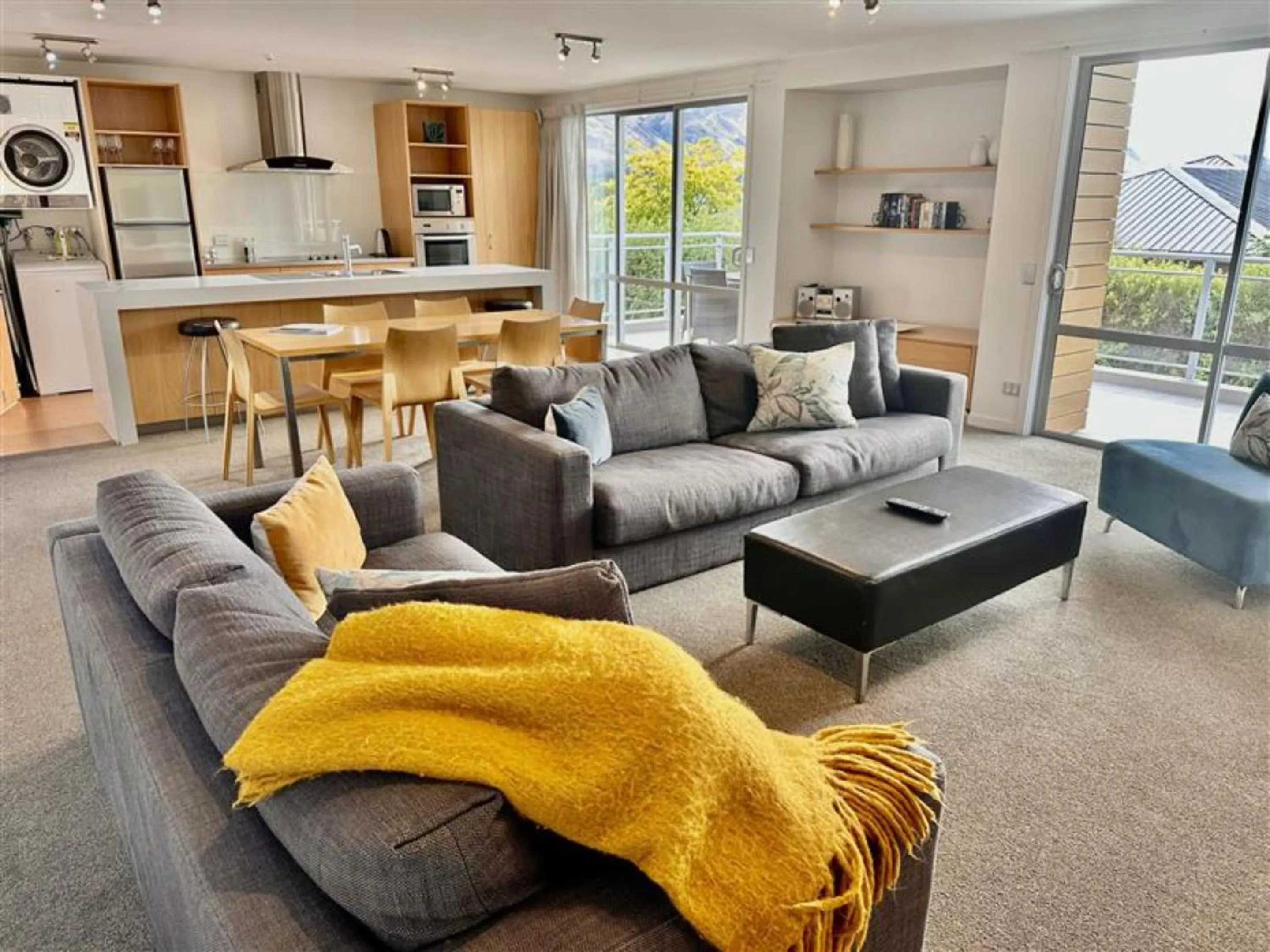 Living room in Belvedere Apartments