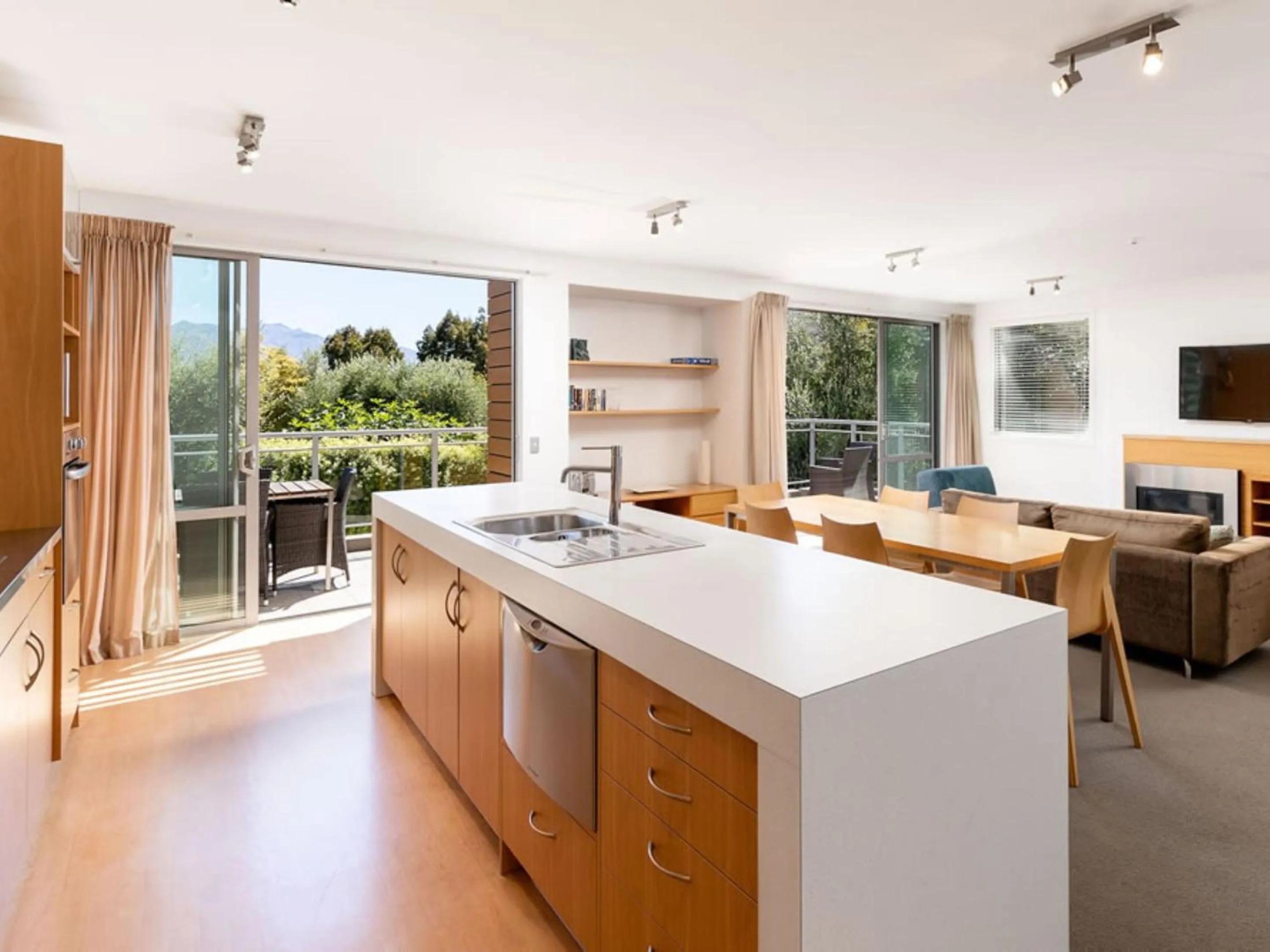 kitchen in Belvedere Apartments