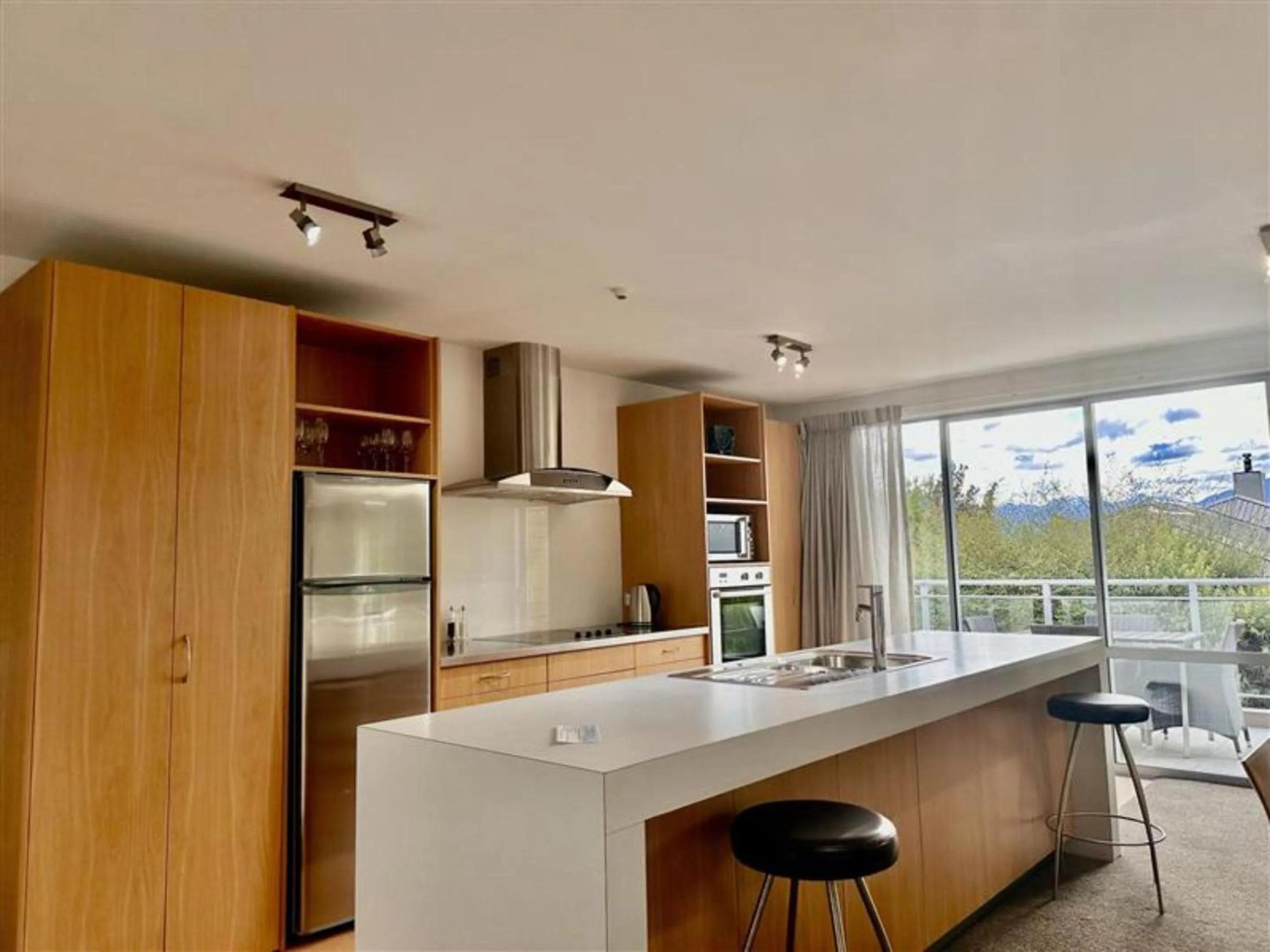 kitchen in Belvedere Apartments