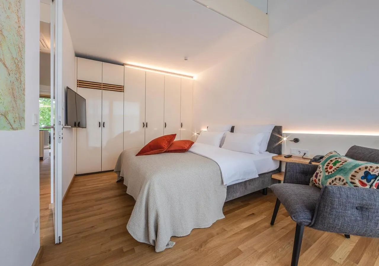 Bedroom, Bed in Ferienwohnungen Boardinghouse Bodensee