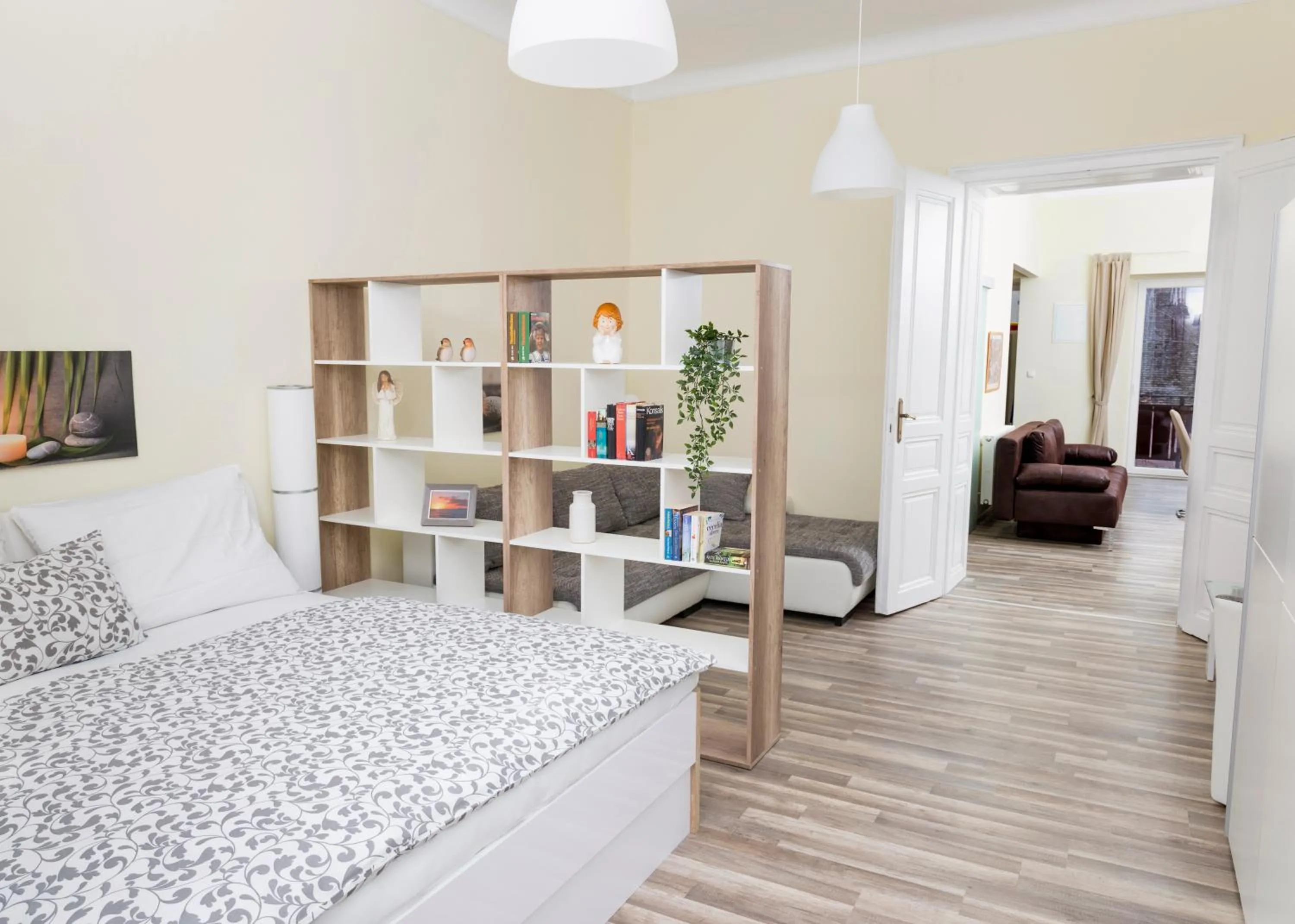 Living room, Bed in Scheinerhaus