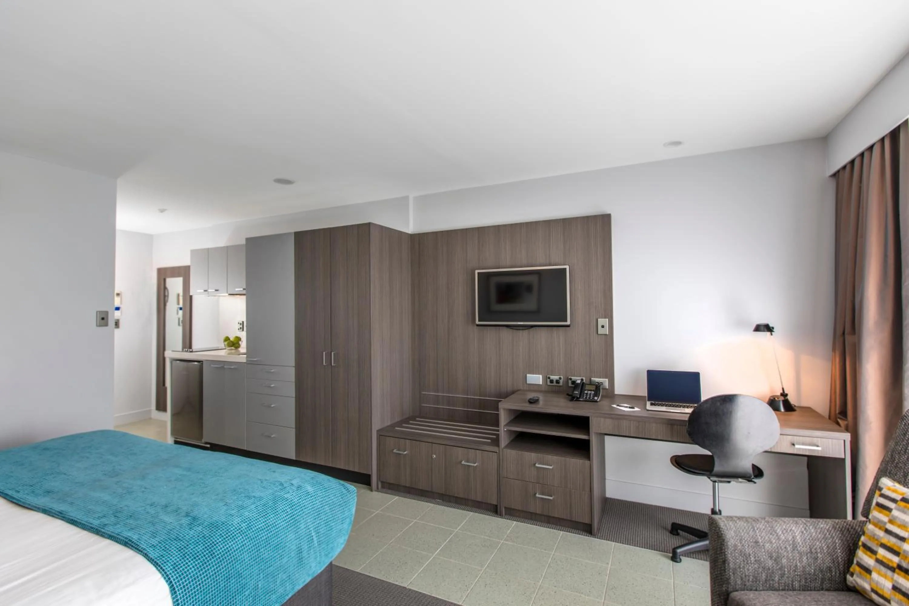 Bedroom, Bed in Quest Newmarket Serviced Apartments