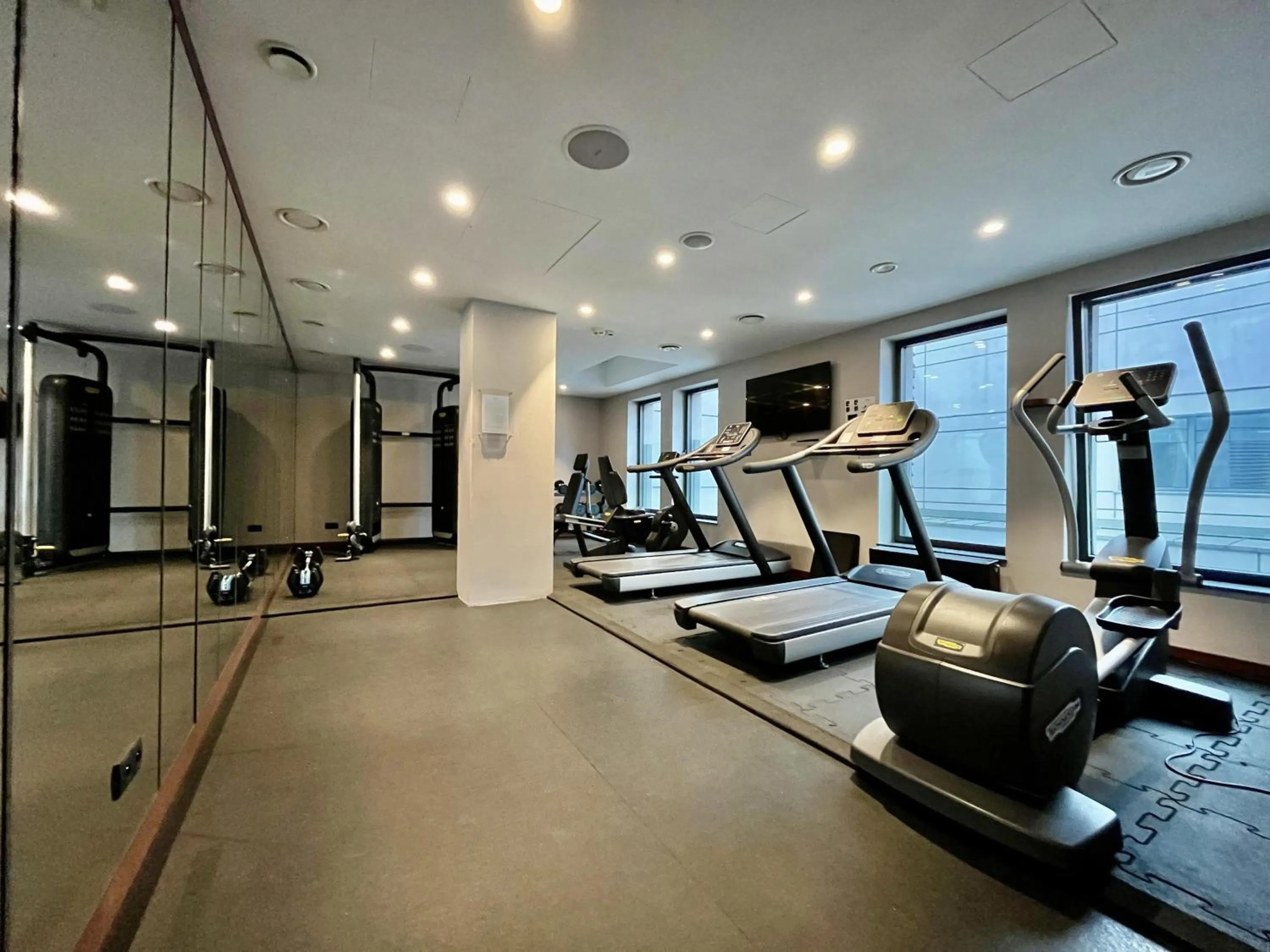 Fitness centre/facilities in Radisson Hotel & Apartments Gdansk