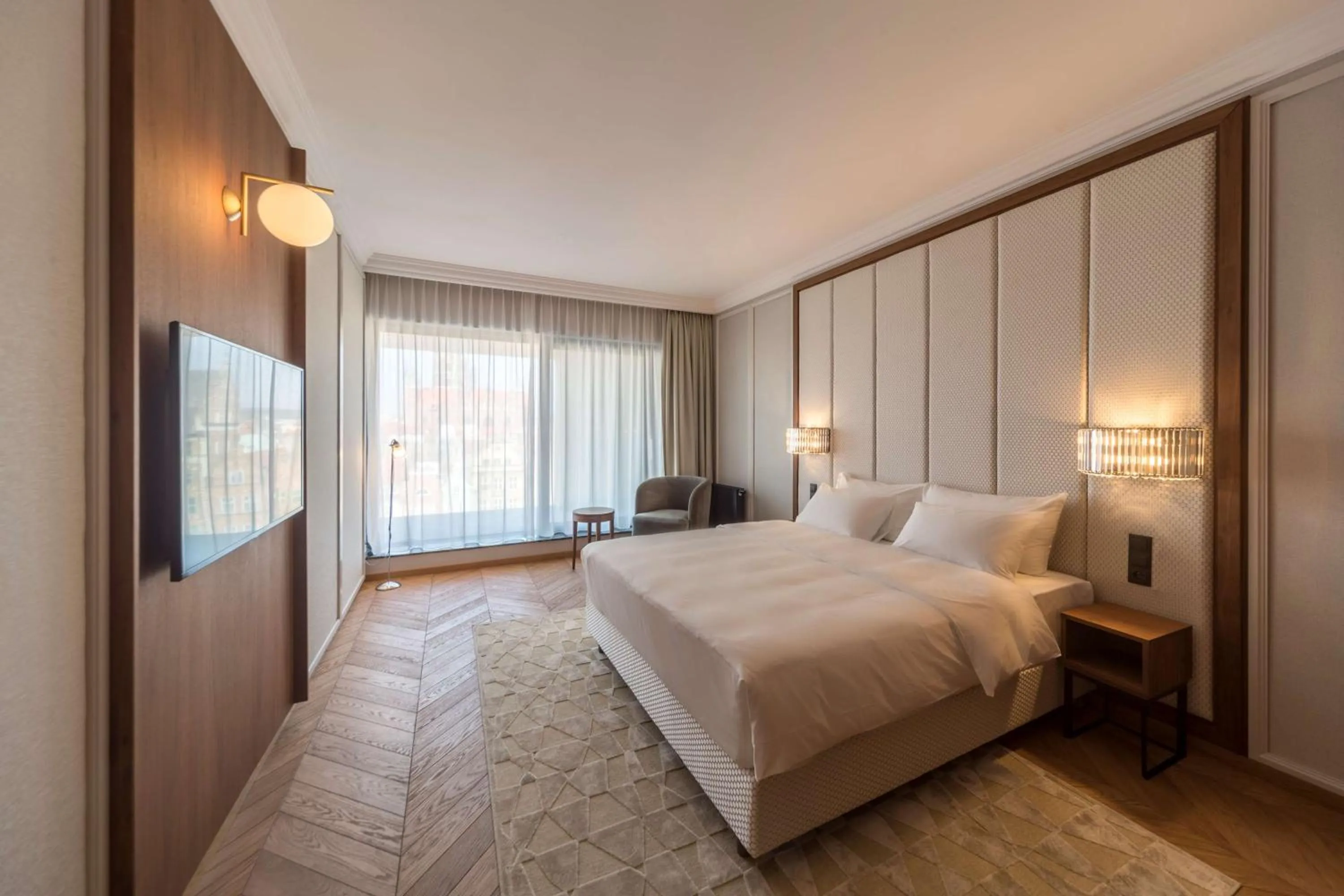 Photo of the whole room, Bed in Radisson Hotel & Apartments Gdansk