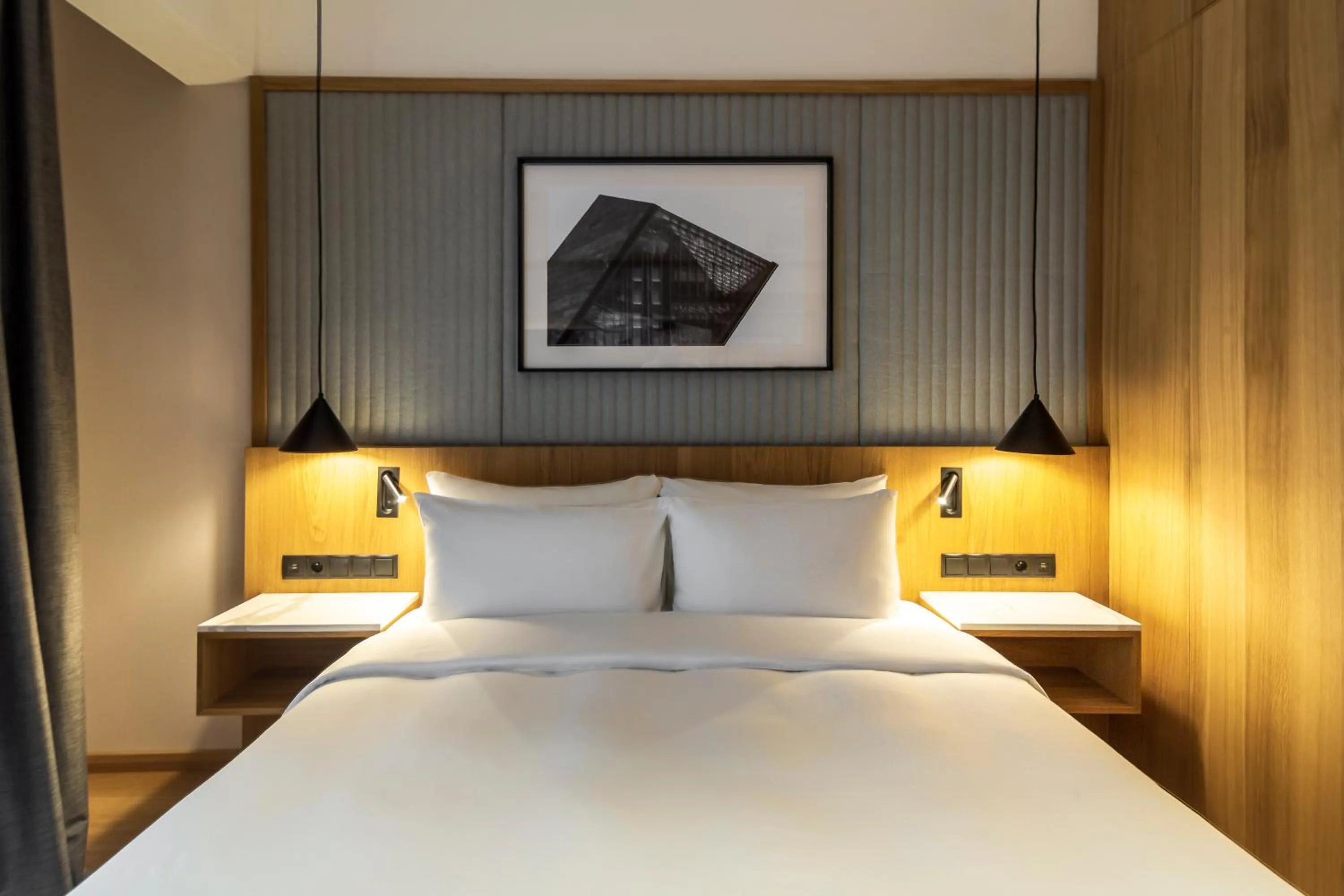 Bed in Radisson Hotel & Apartments Gdansk