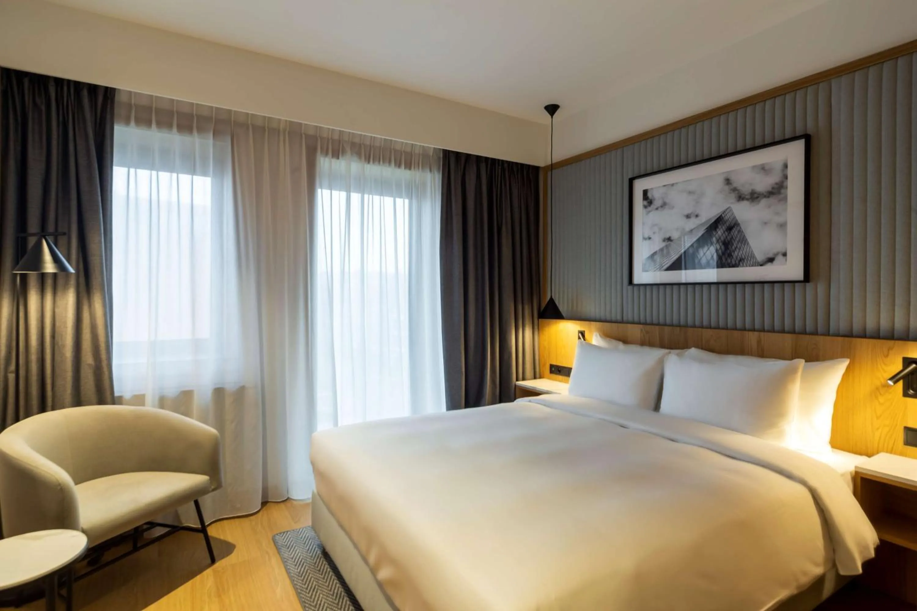 Photo of the whole room, Bed in Radisson Hotel & Apartments Gdansk