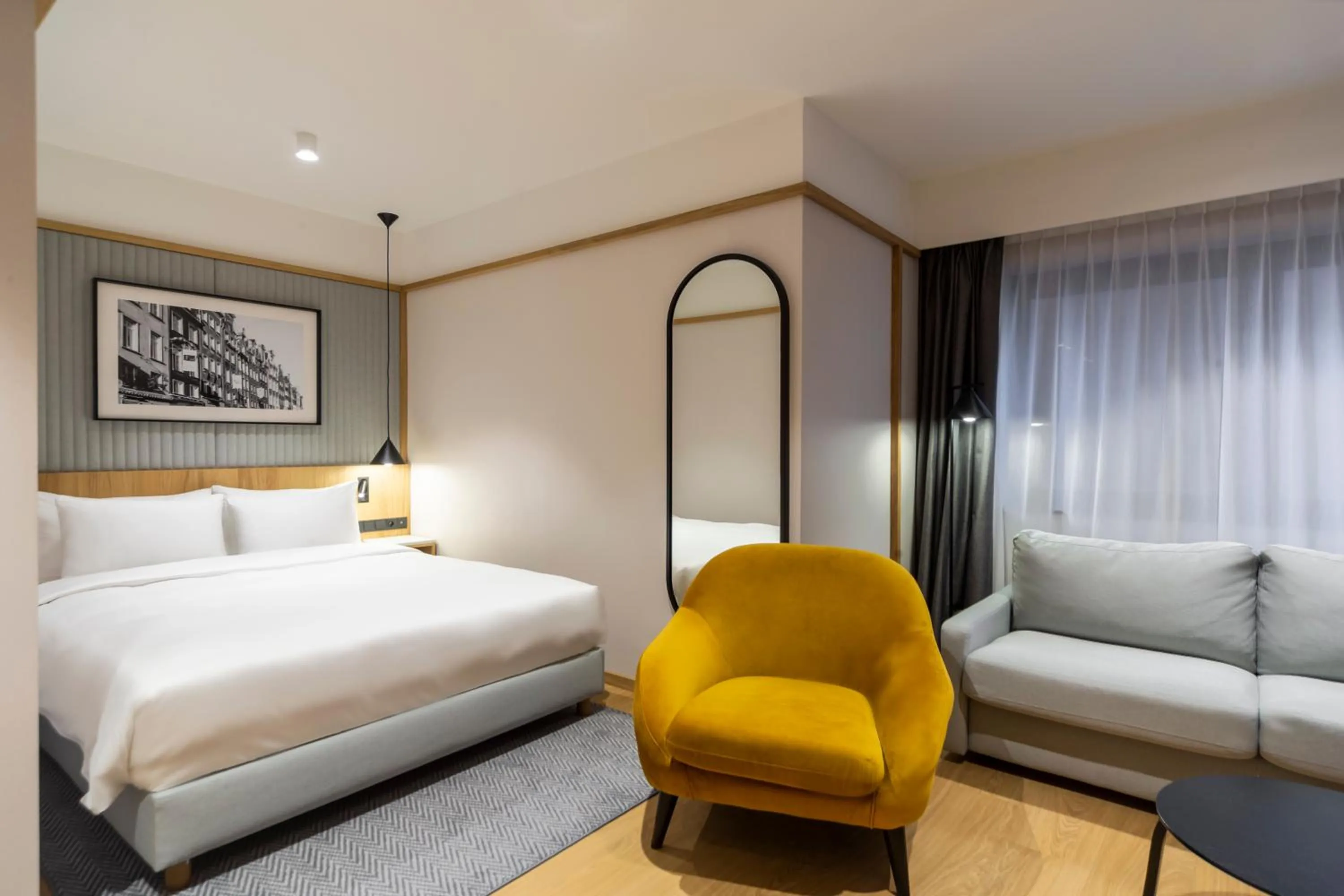 Bed in Radisson Hotel & Apartments Gdansk