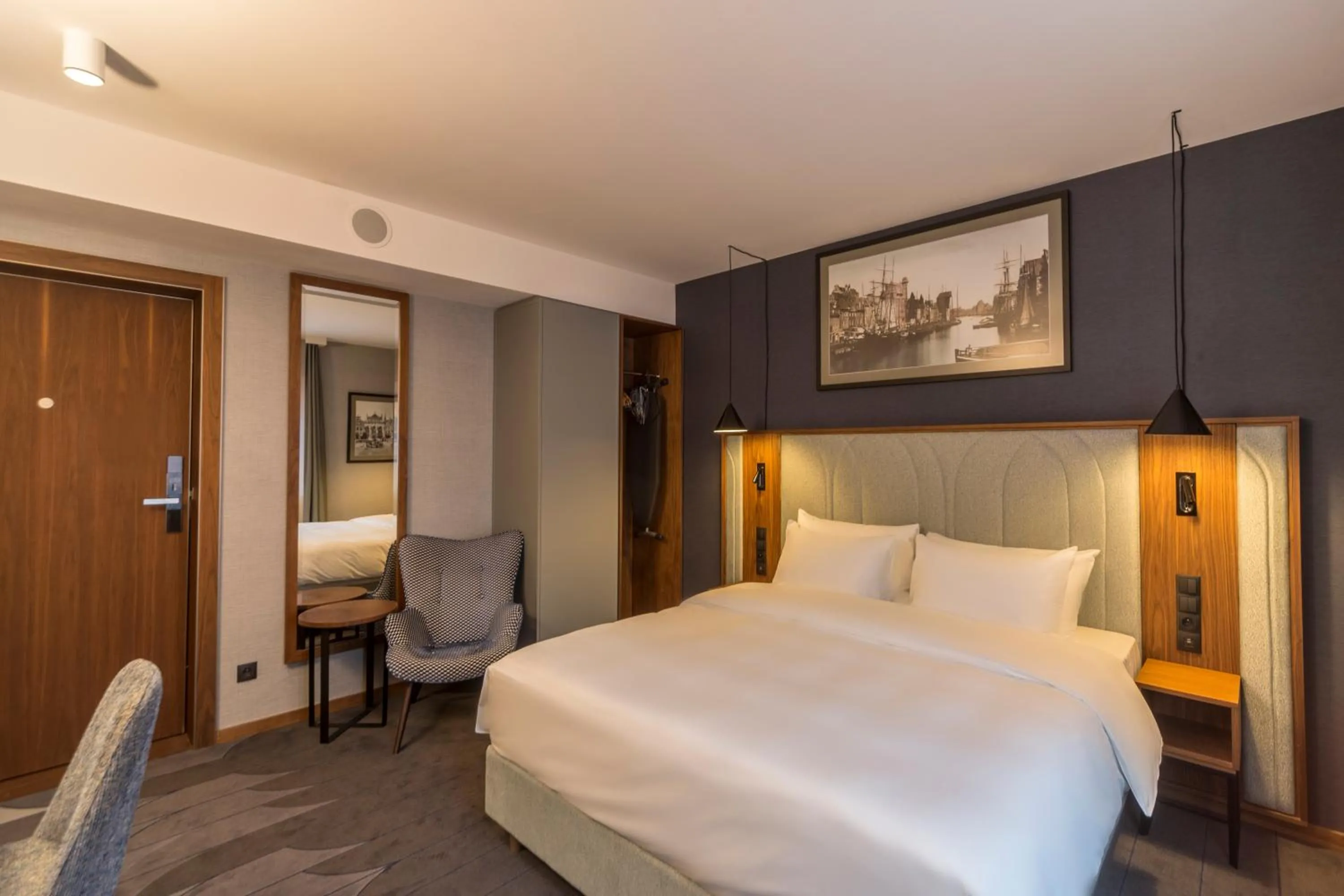 Bed in Radisson Hotel & Apartments Gdansk