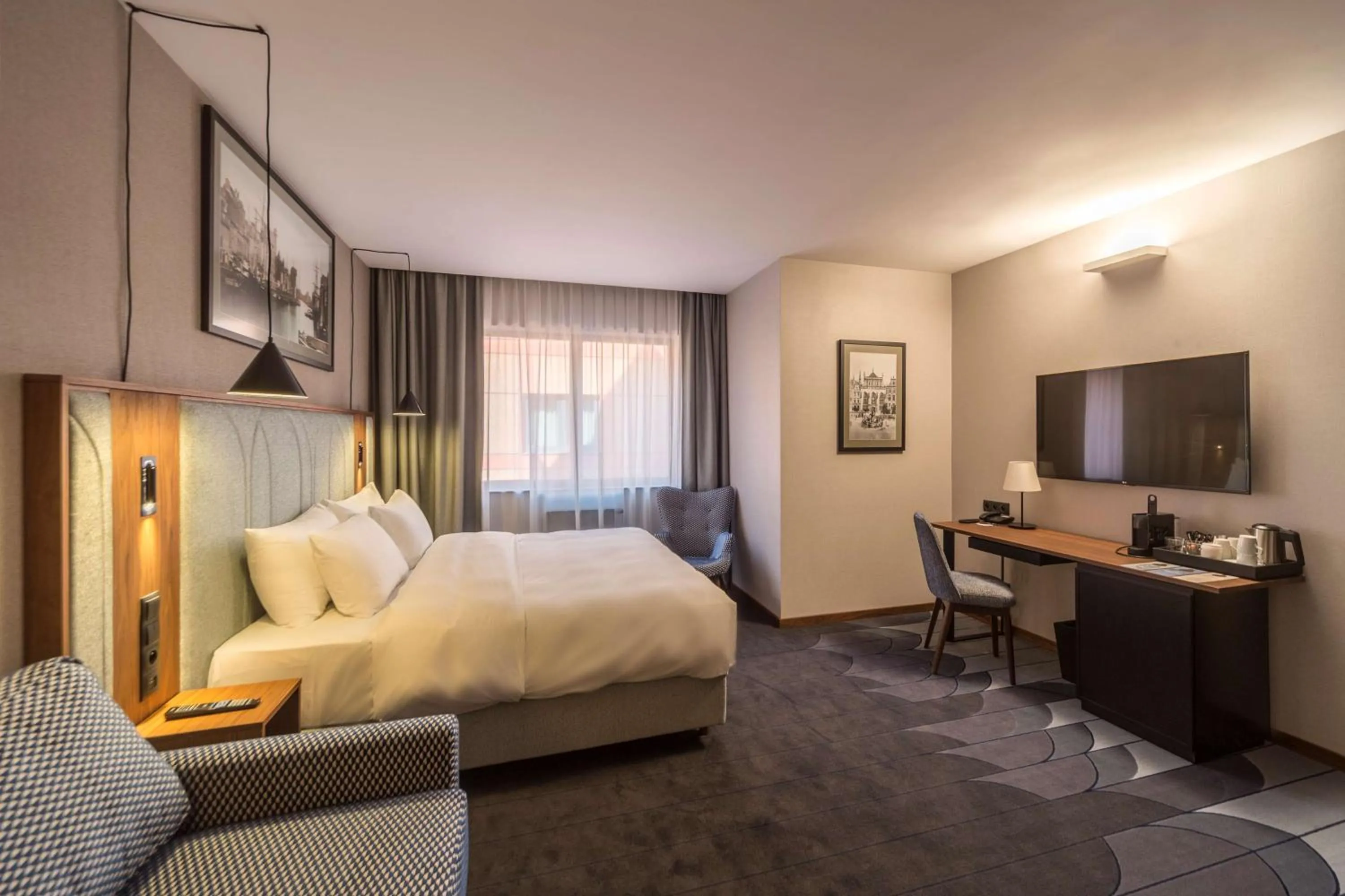 Bedroom, Bed in Radisson Hotel & Apartments Gdansk