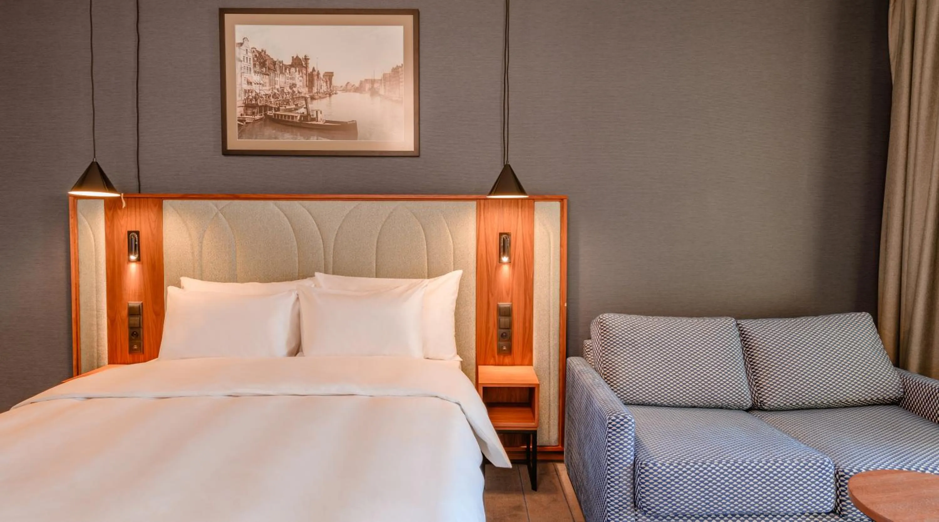 Bed in Radisson Hotel & Apartments Gdansk