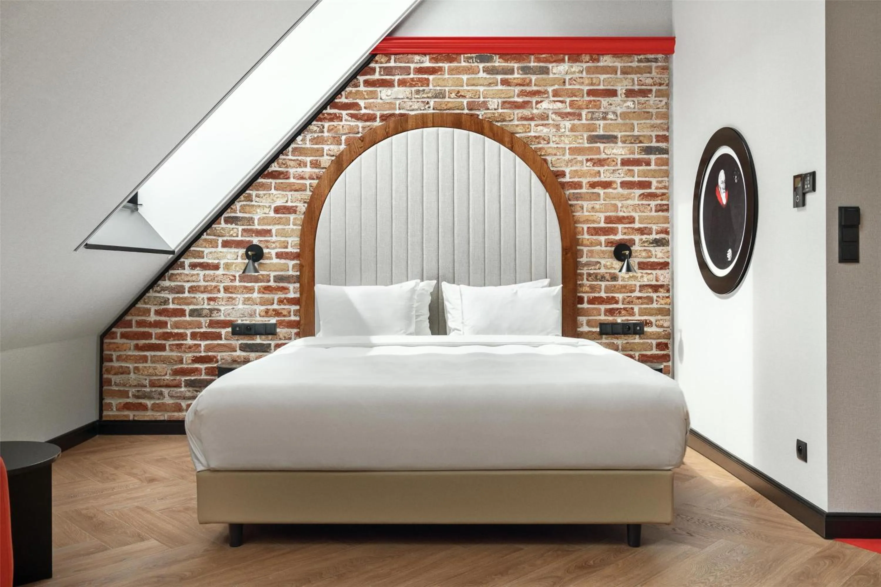 Photo of the whole room, Bed in Radisson Hotel & Apartments Gdansk