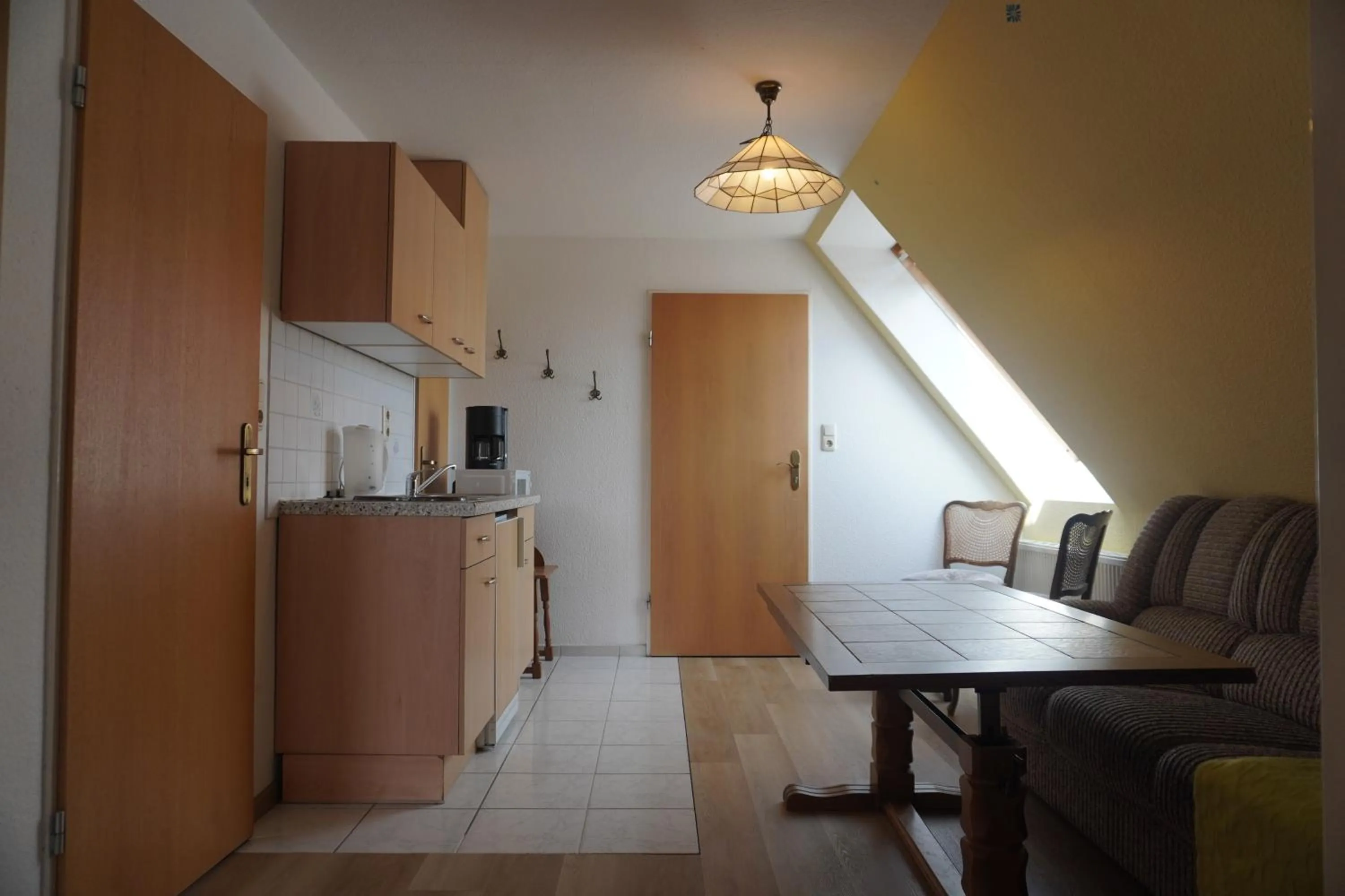 Kitchen or kitchenette in Alcor Hotel Feriendorf an der Ostsee