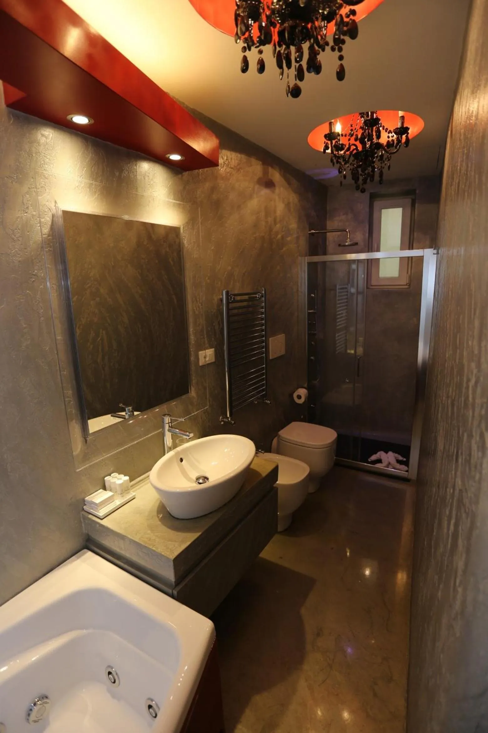 Bathroom in Luxury on the River