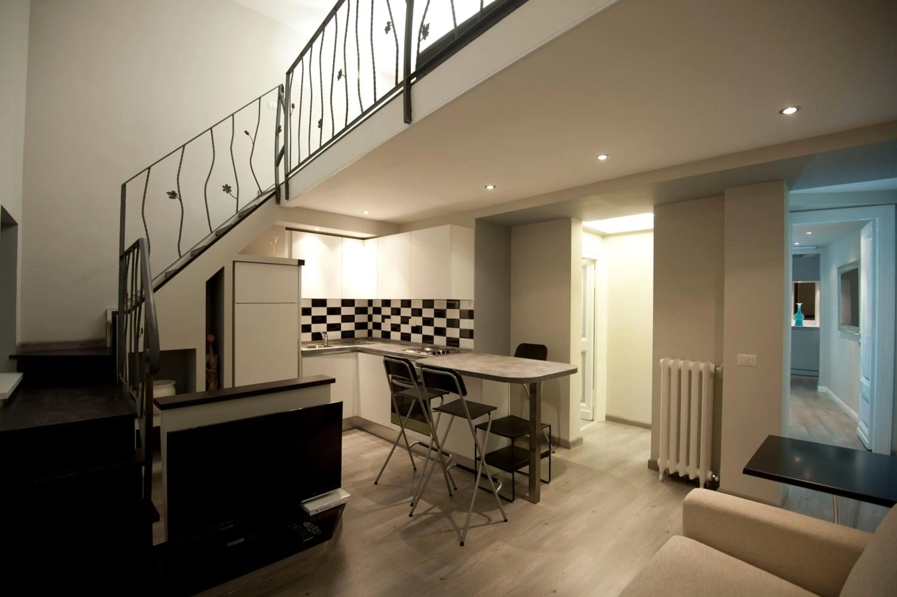 Kitchen or kitchenette in Luxury on the River