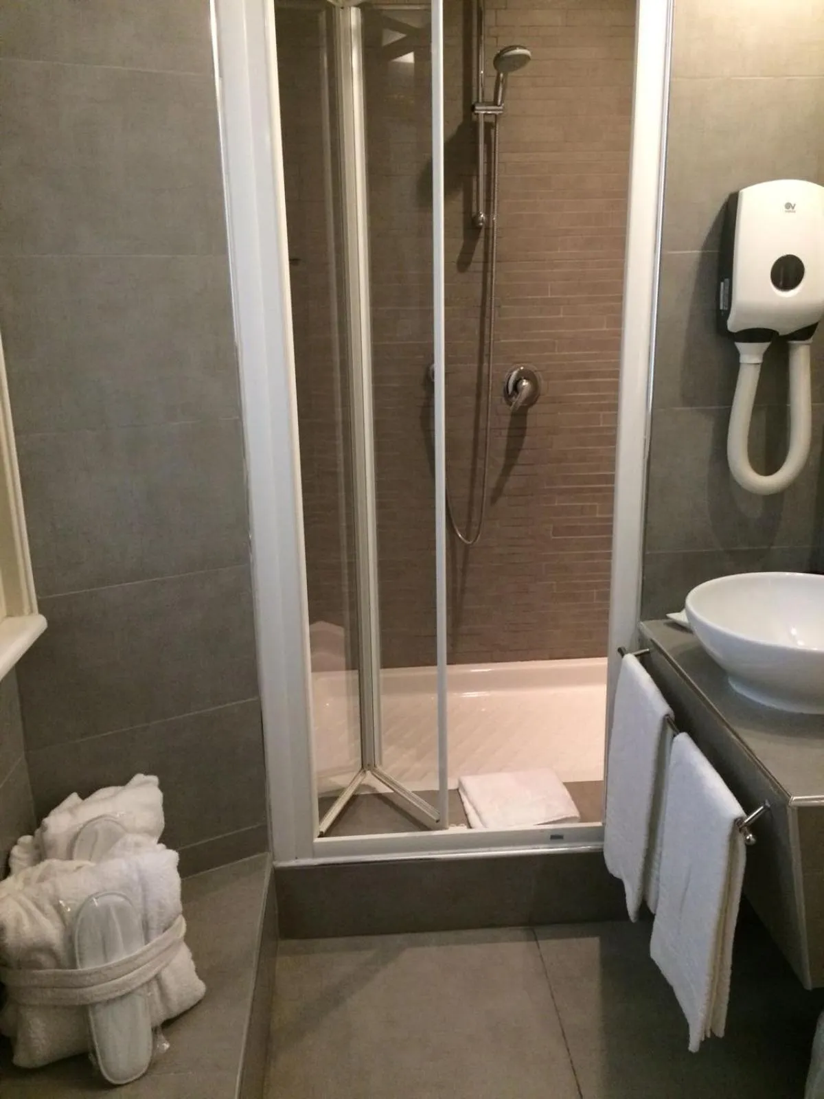 Shower in Luxury on the River