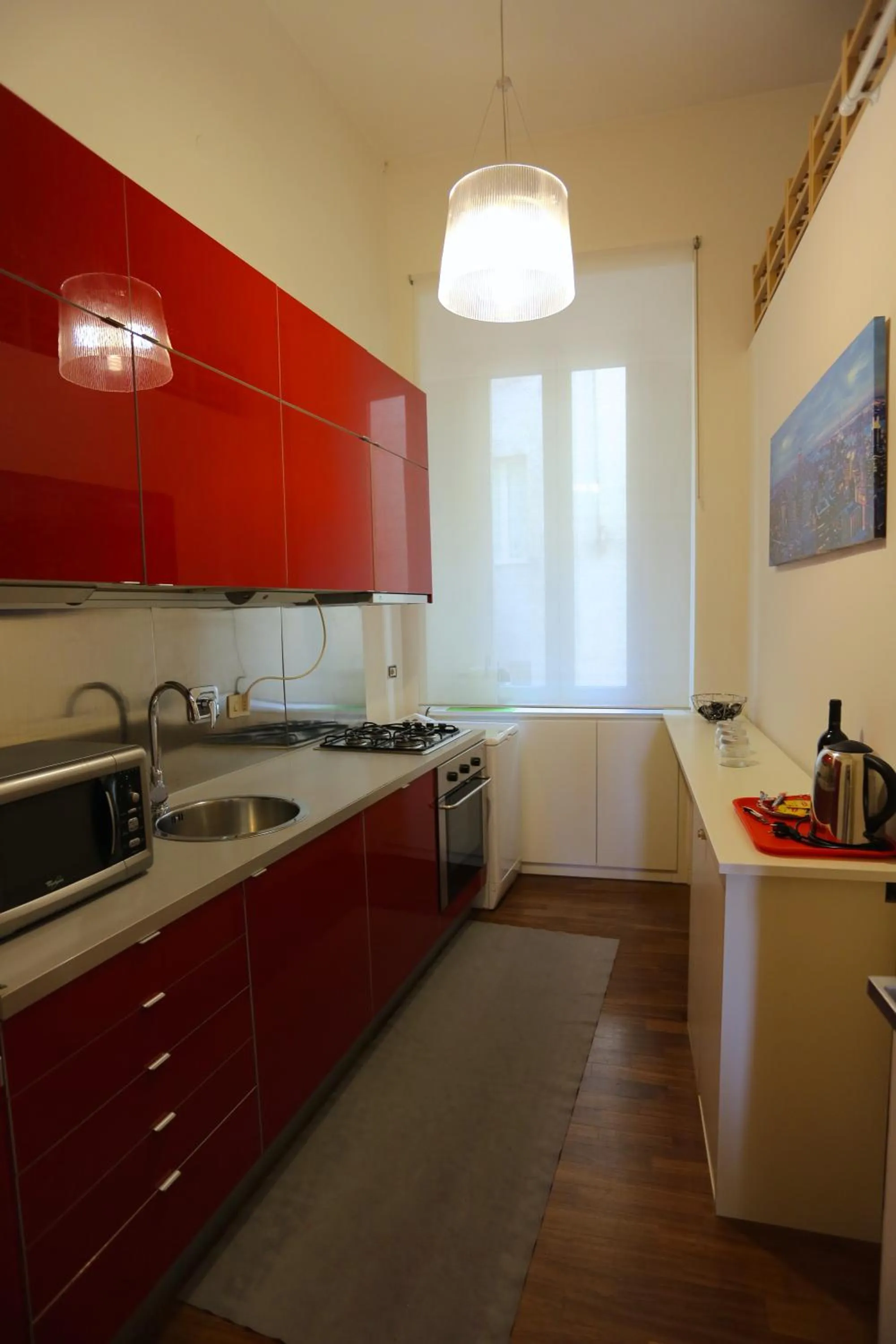 Kitchen or kitchenette in Luxury on the River