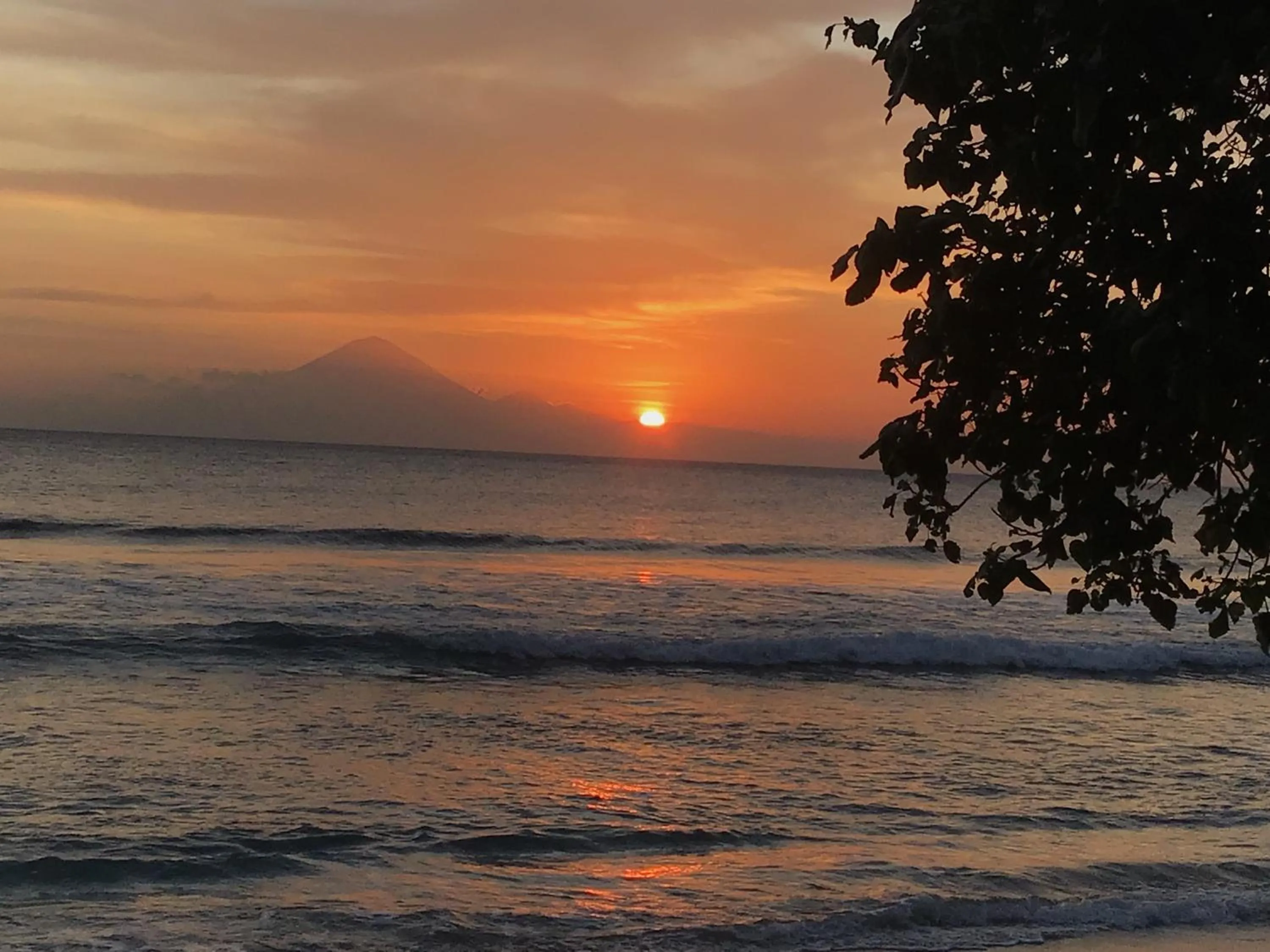 Sunset in Villa Jati Mangsit