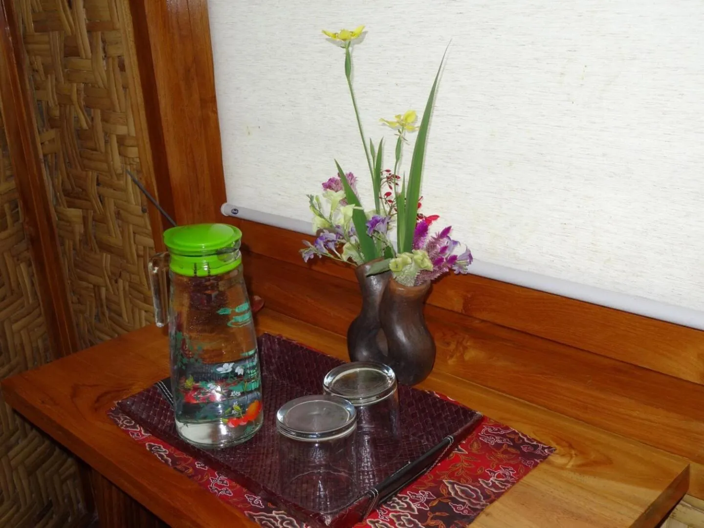 Decorative detail in Villa Jati Mangsit