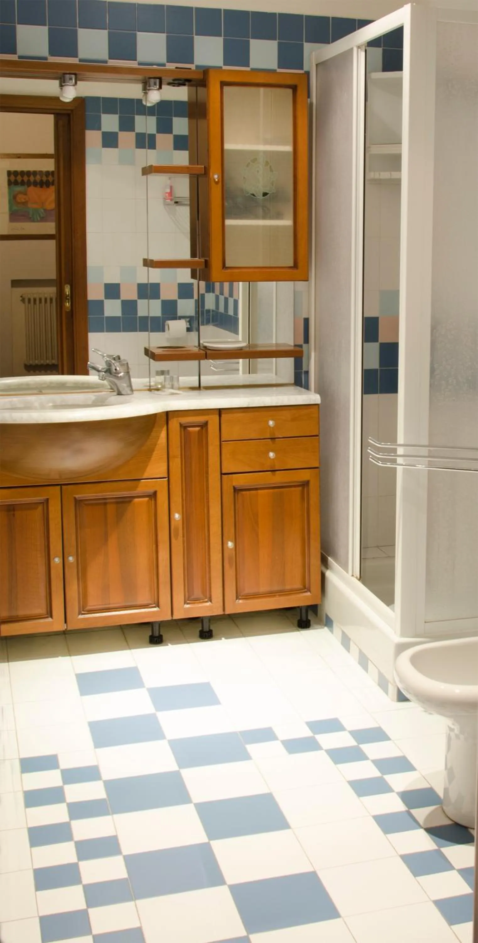 Bathroom in Borgo Pio 91