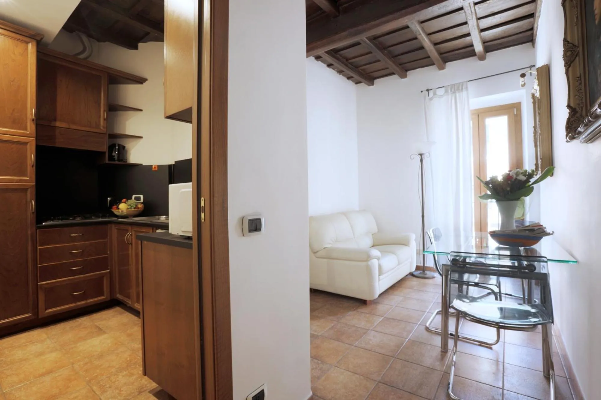 Kitchen or kitchenette in Borgo Pio 91