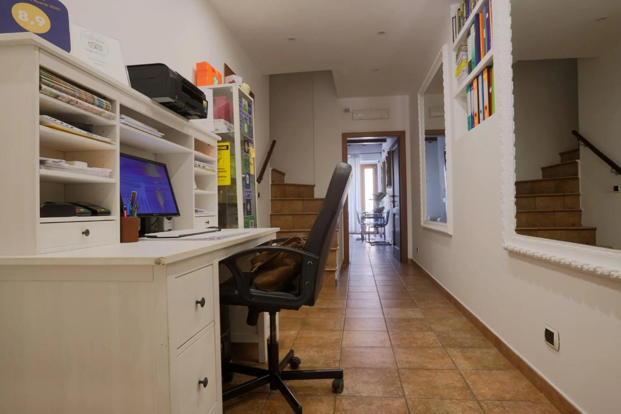 Lobby or reception in Borgo Pio 91