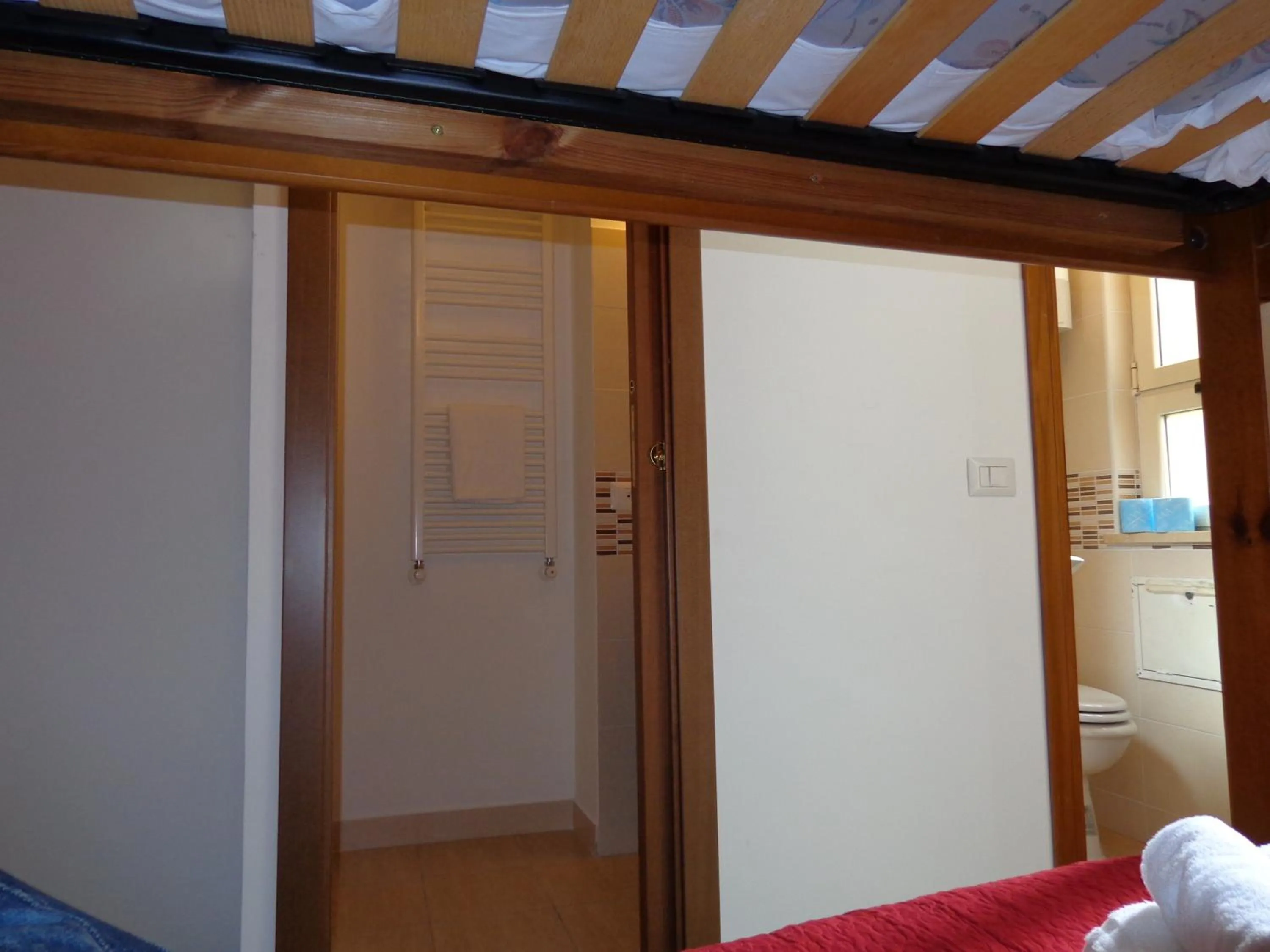 Bathroom, Bed in Borgo Pio 91