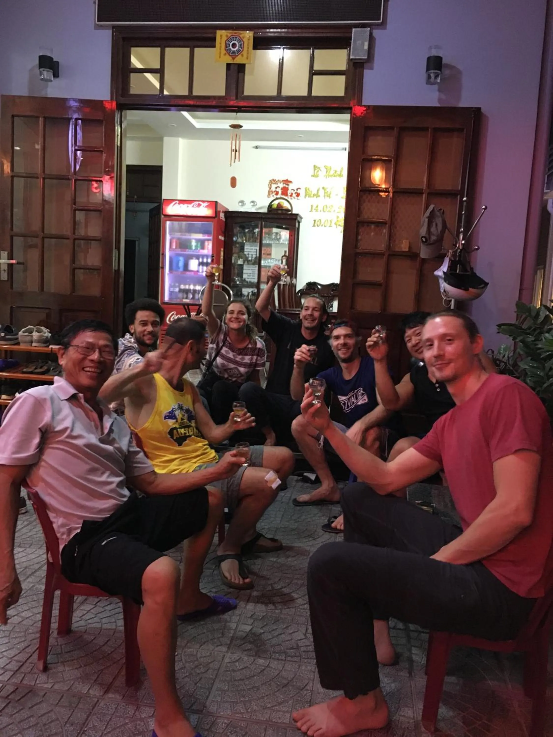 People in Maily Hostel