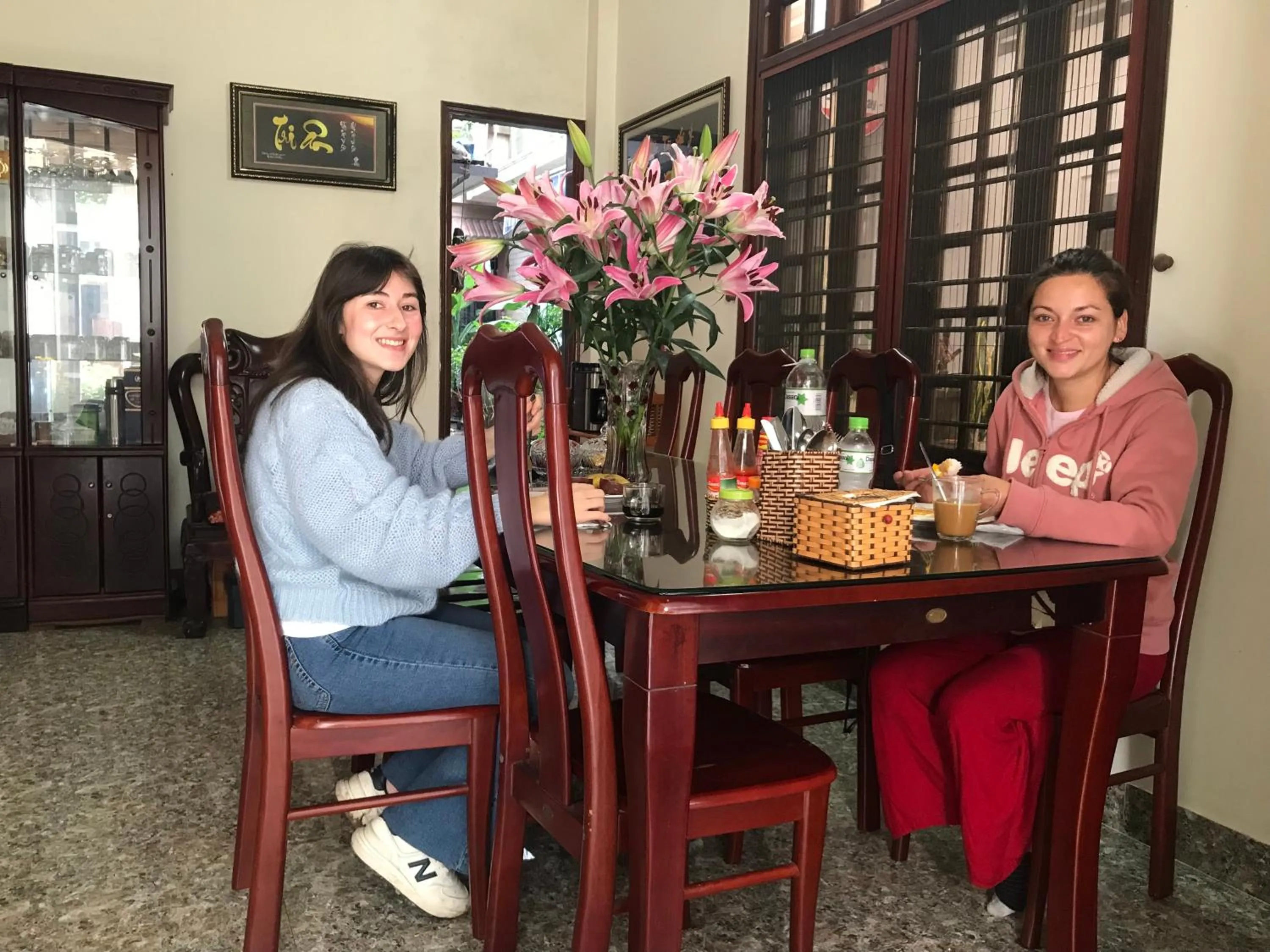 Living room in Maily Hostel