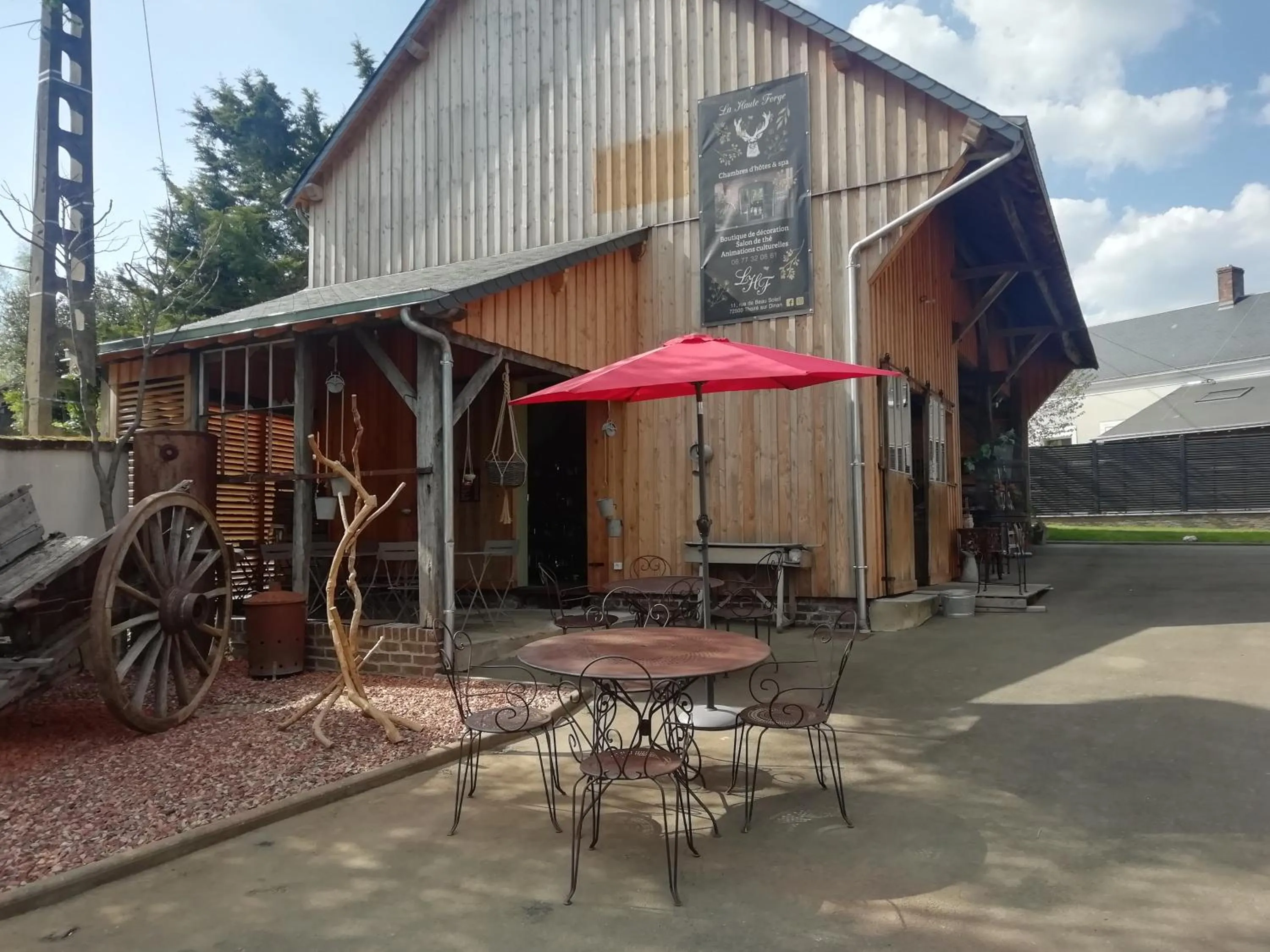 Property building in La Haute Forge B&B