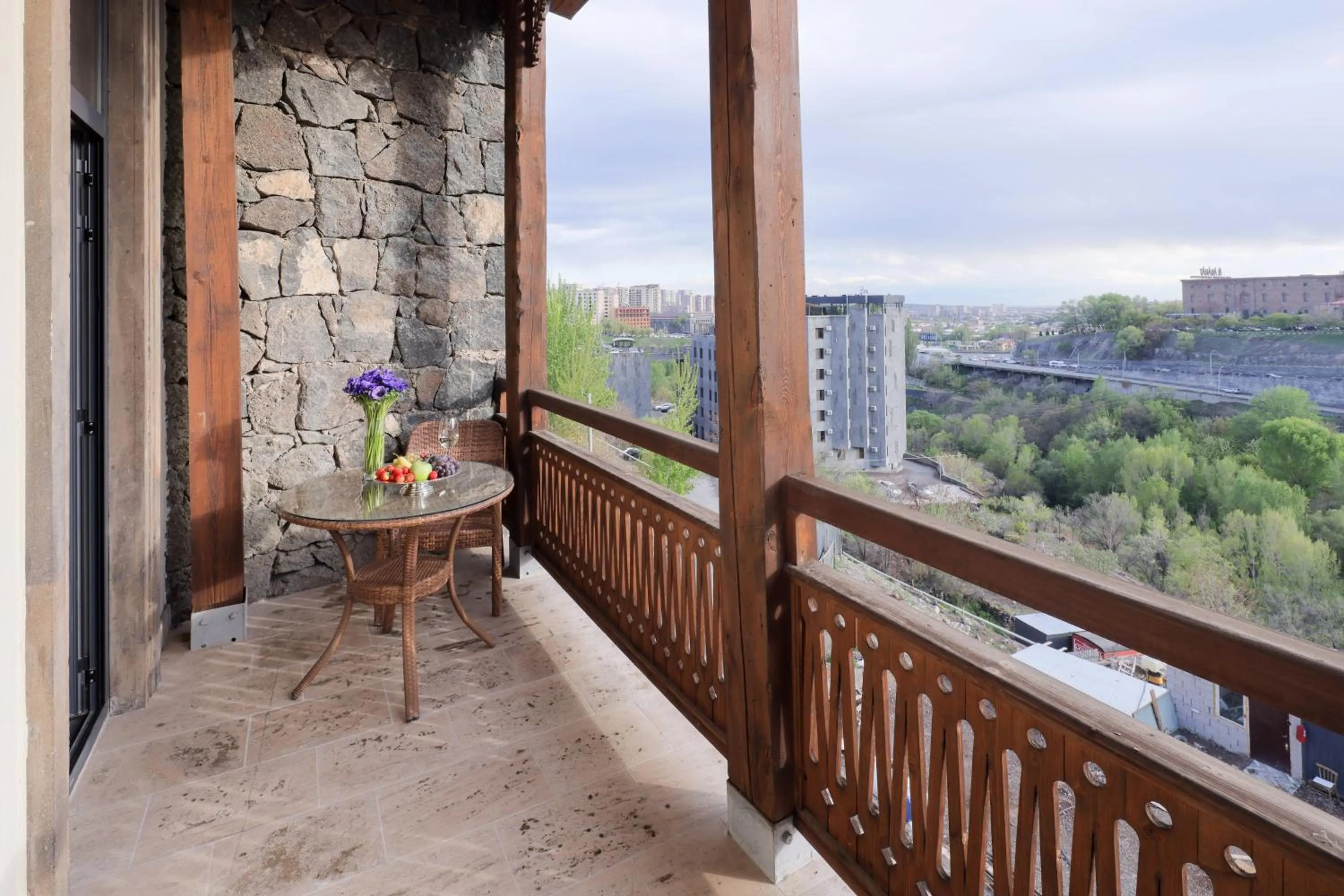 Balcony/Terrace in Apricot Hotel Yerevan
