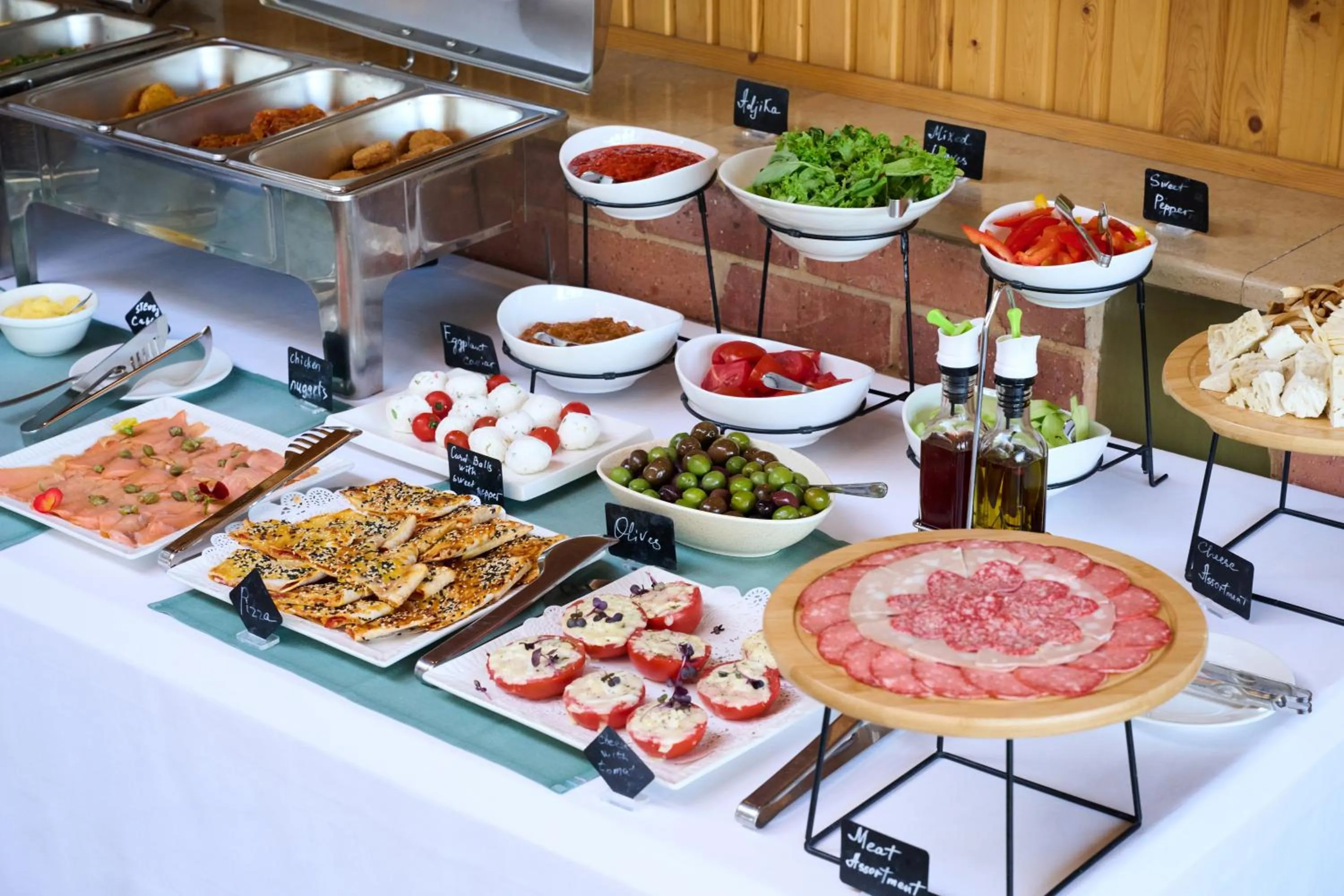 Buffet breakfast in Apricot Hotel Yerevan