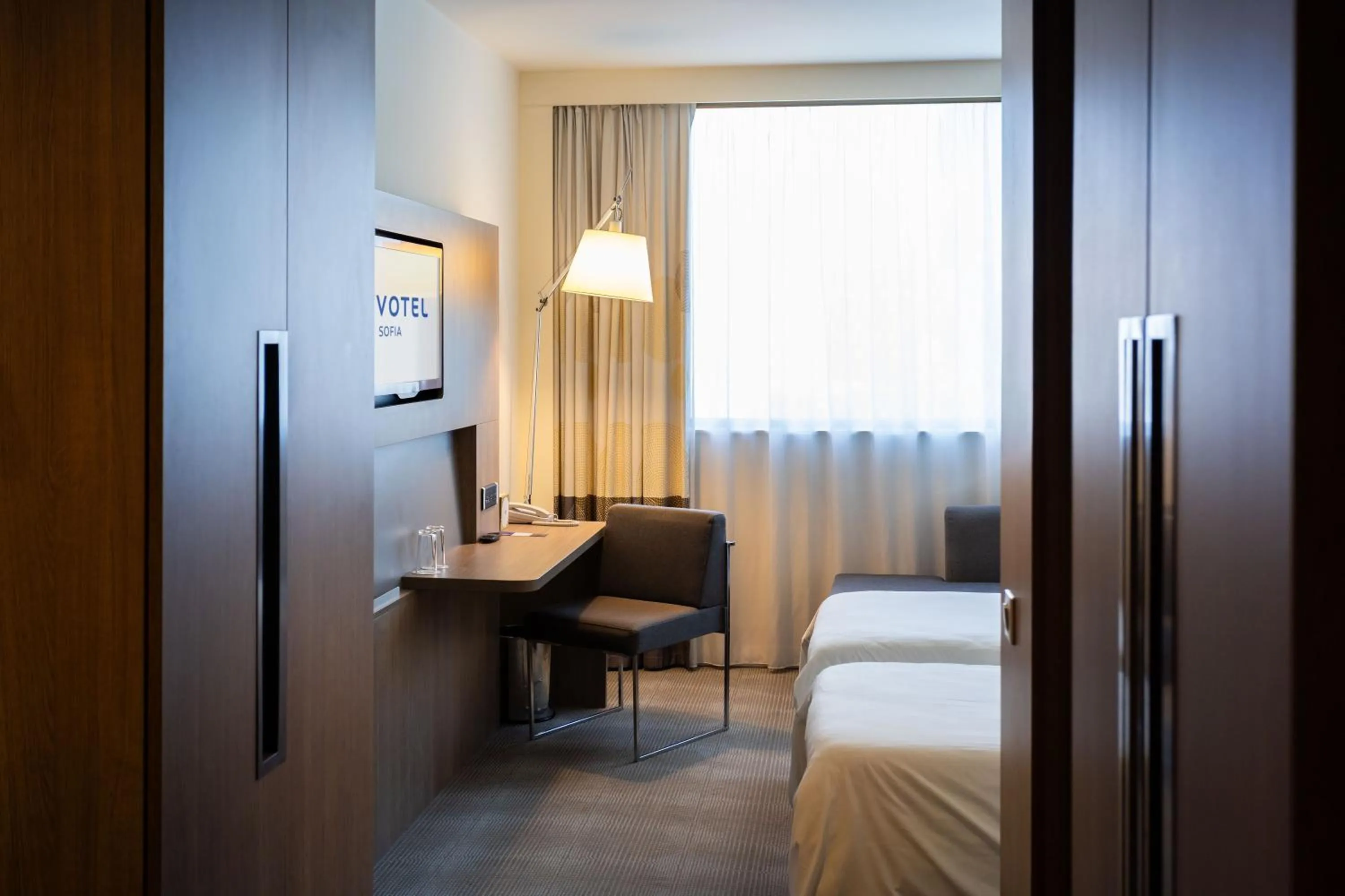 Bed in Novotel Sofia