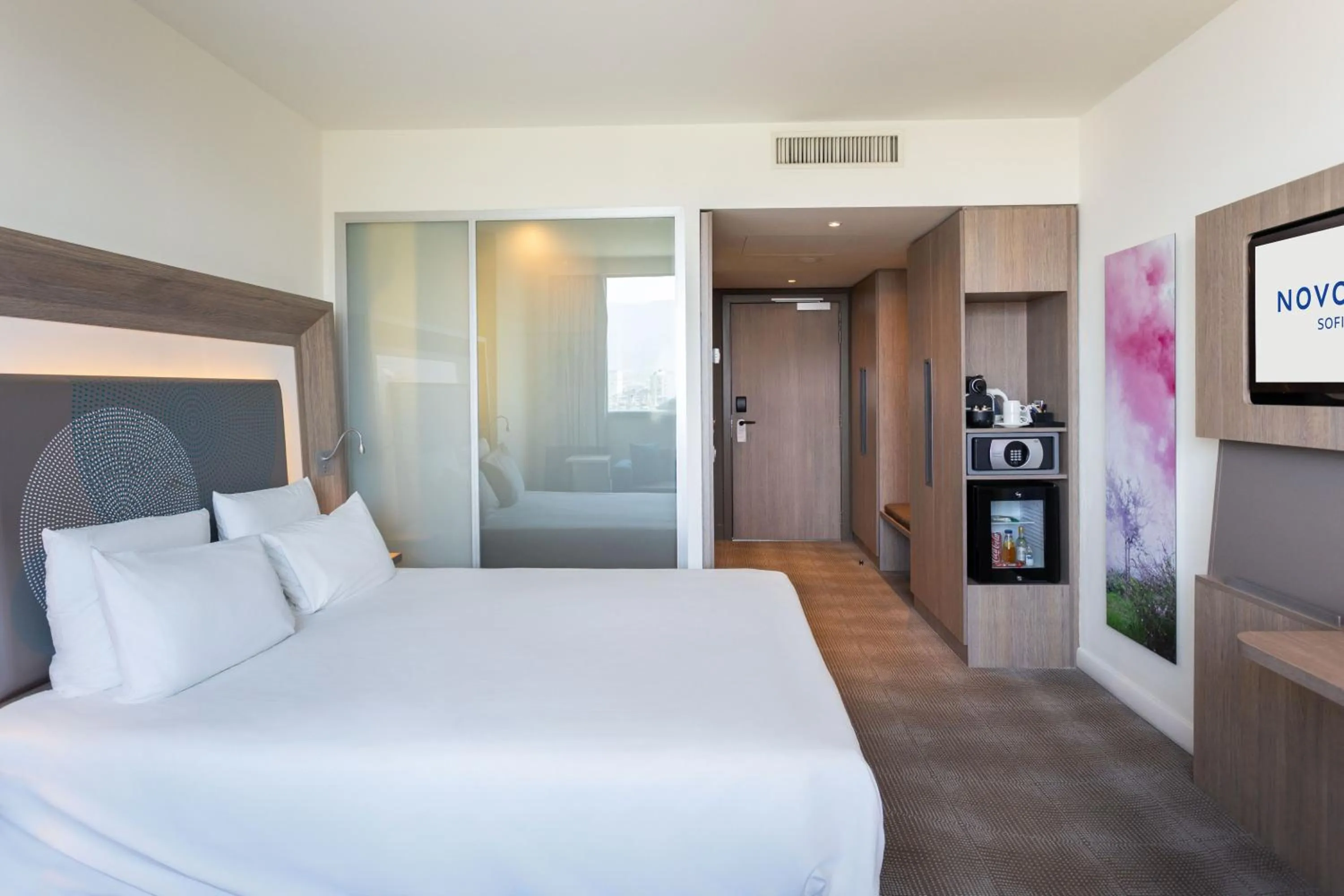 Bed in Novotel Sofia