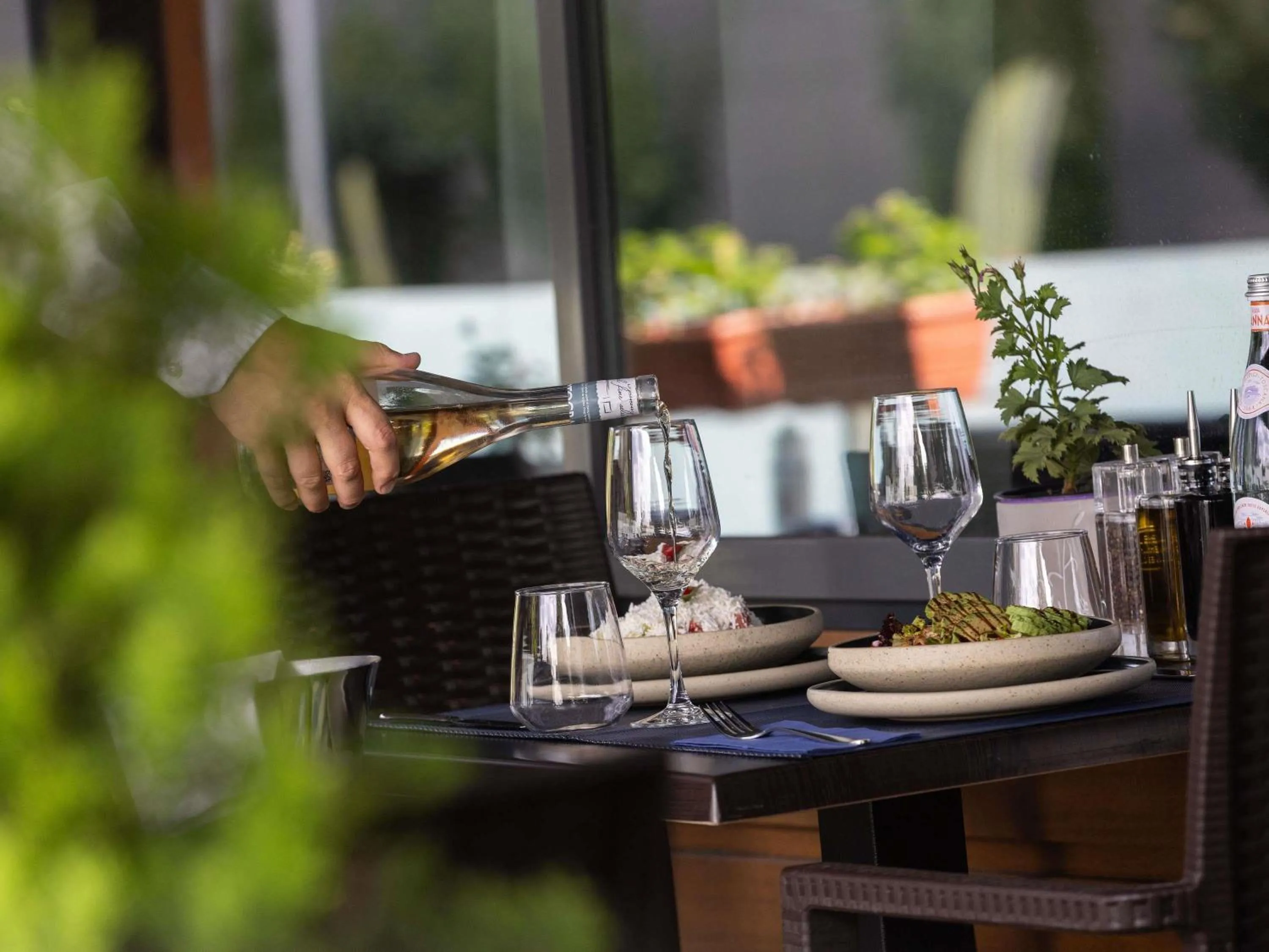 Lounge or bar in Novotel Sofia