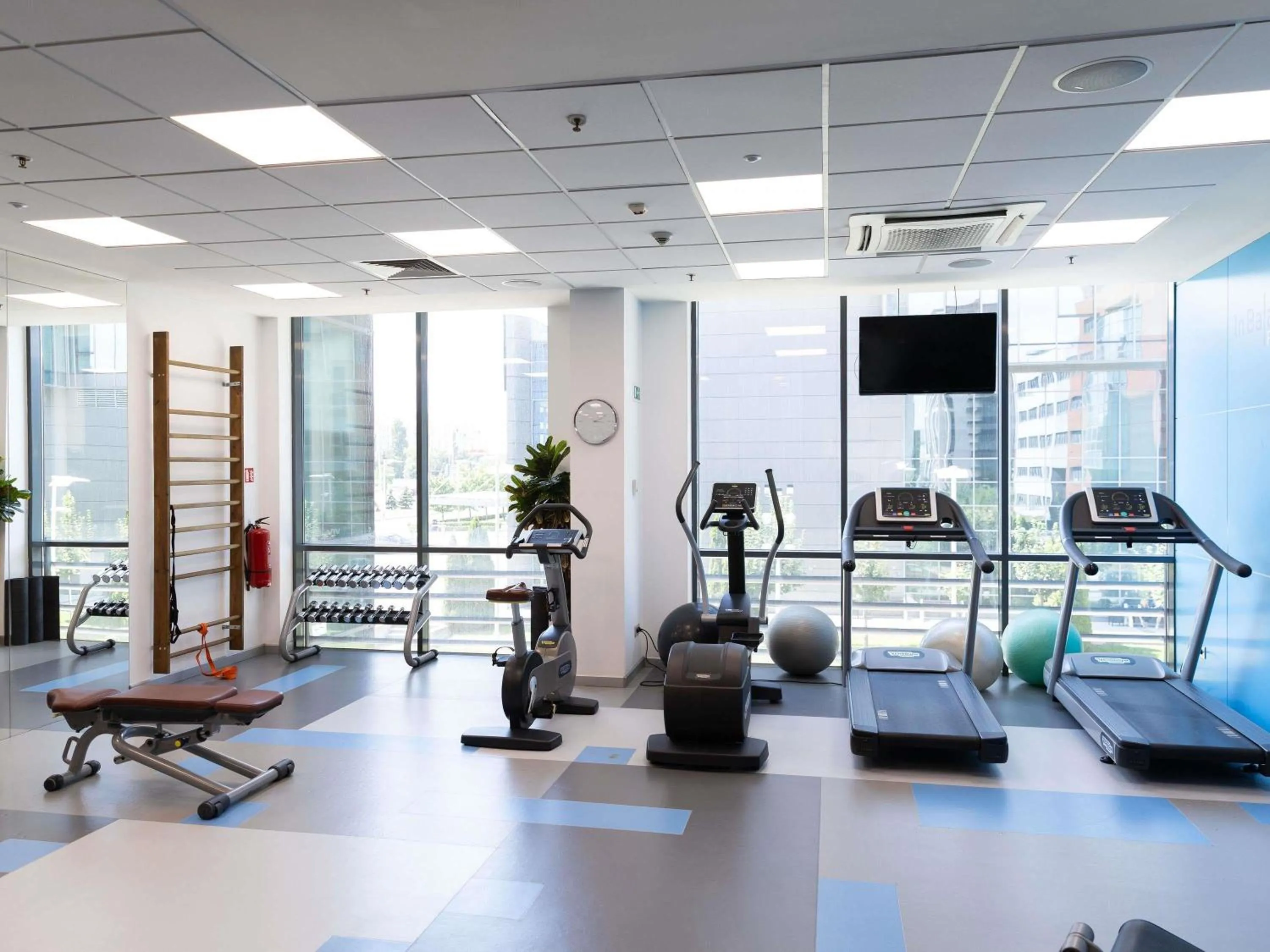 Fitness centre/facilities in Novotel Sofia