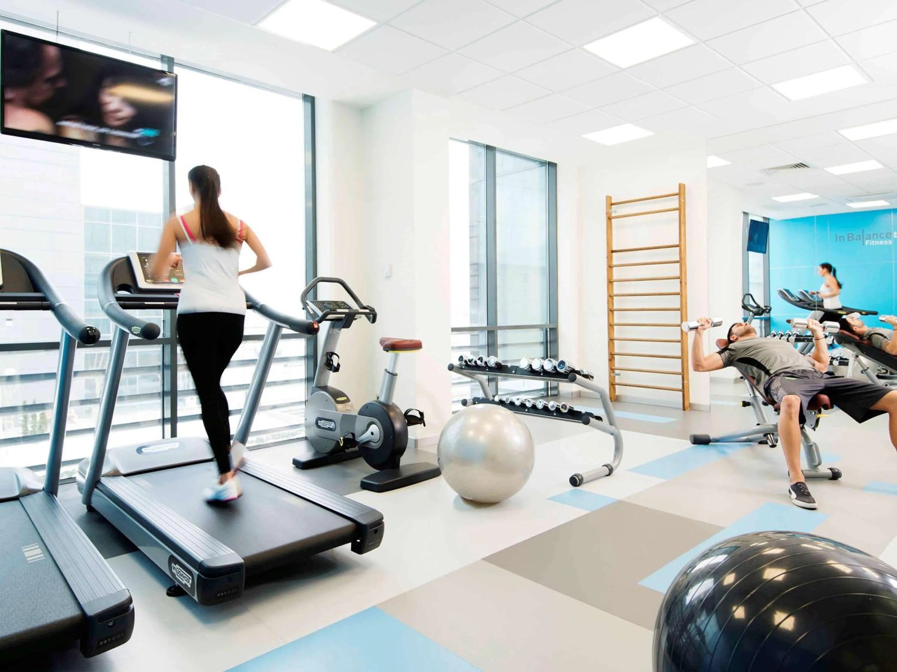Fitness centre/facilities in Novotel Sofia