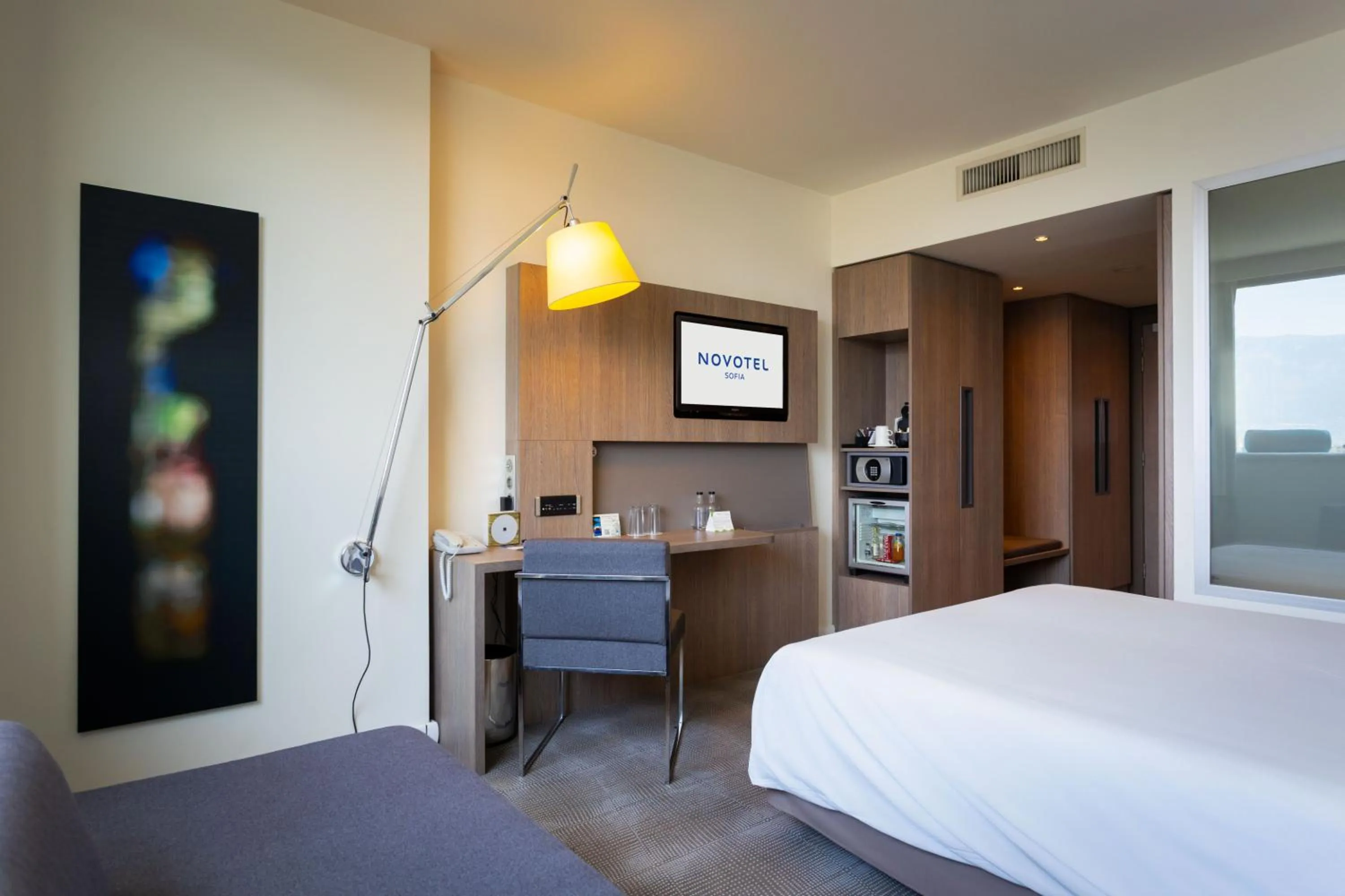 Bed in Novotel Sofia