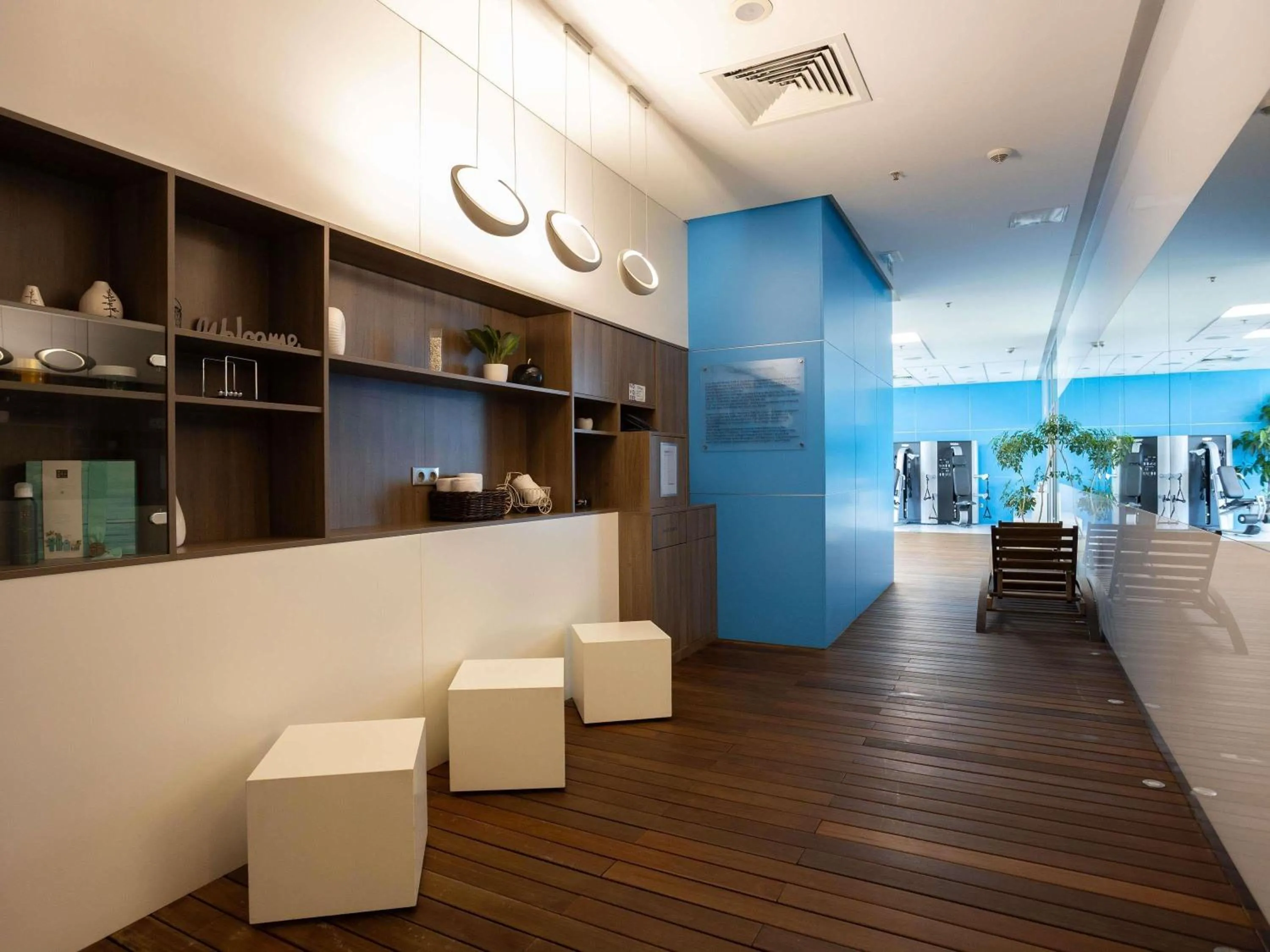 Fitness centre/facilities in Novotel Sofia