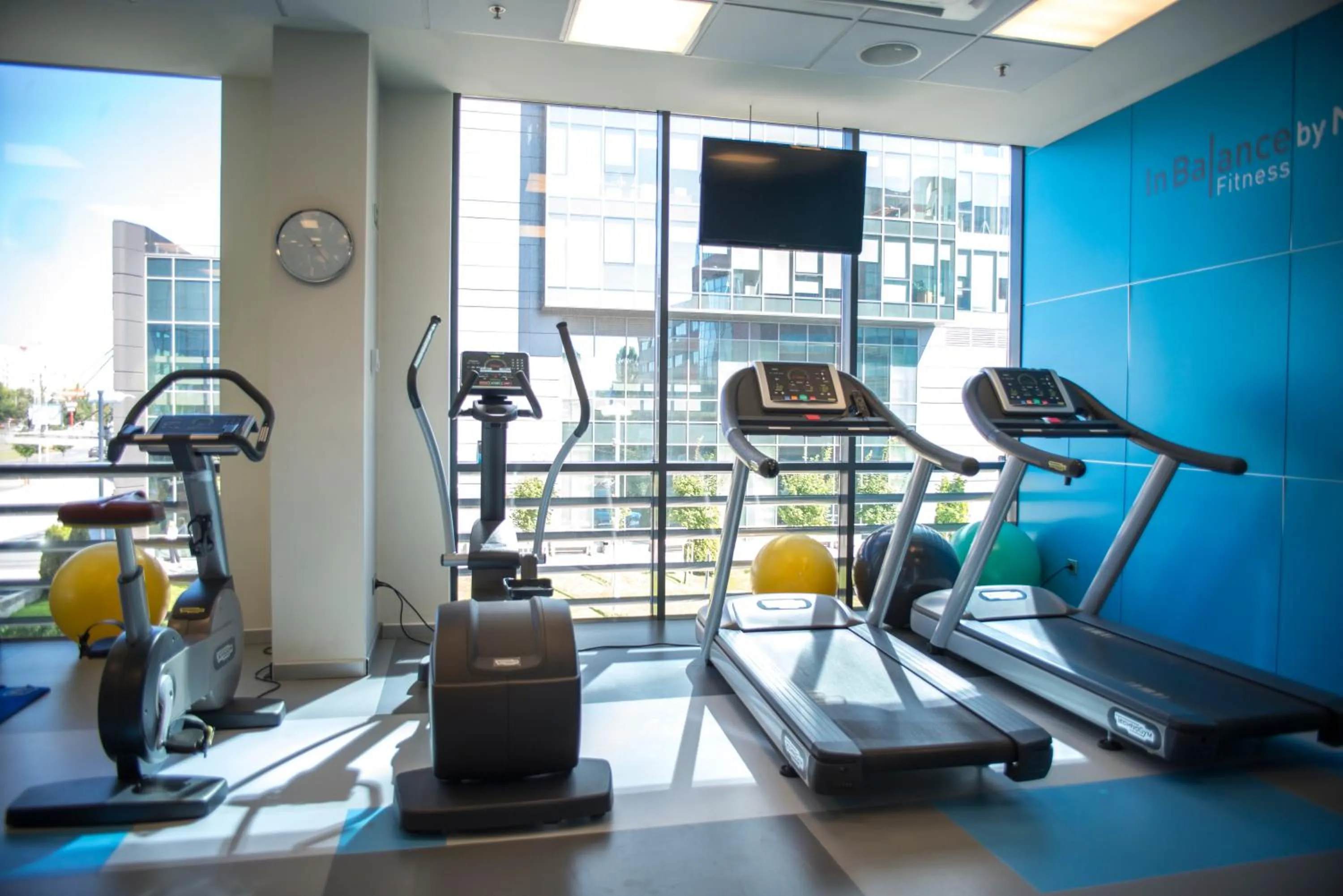 Fitness centre/facilities in Novotel Sofia