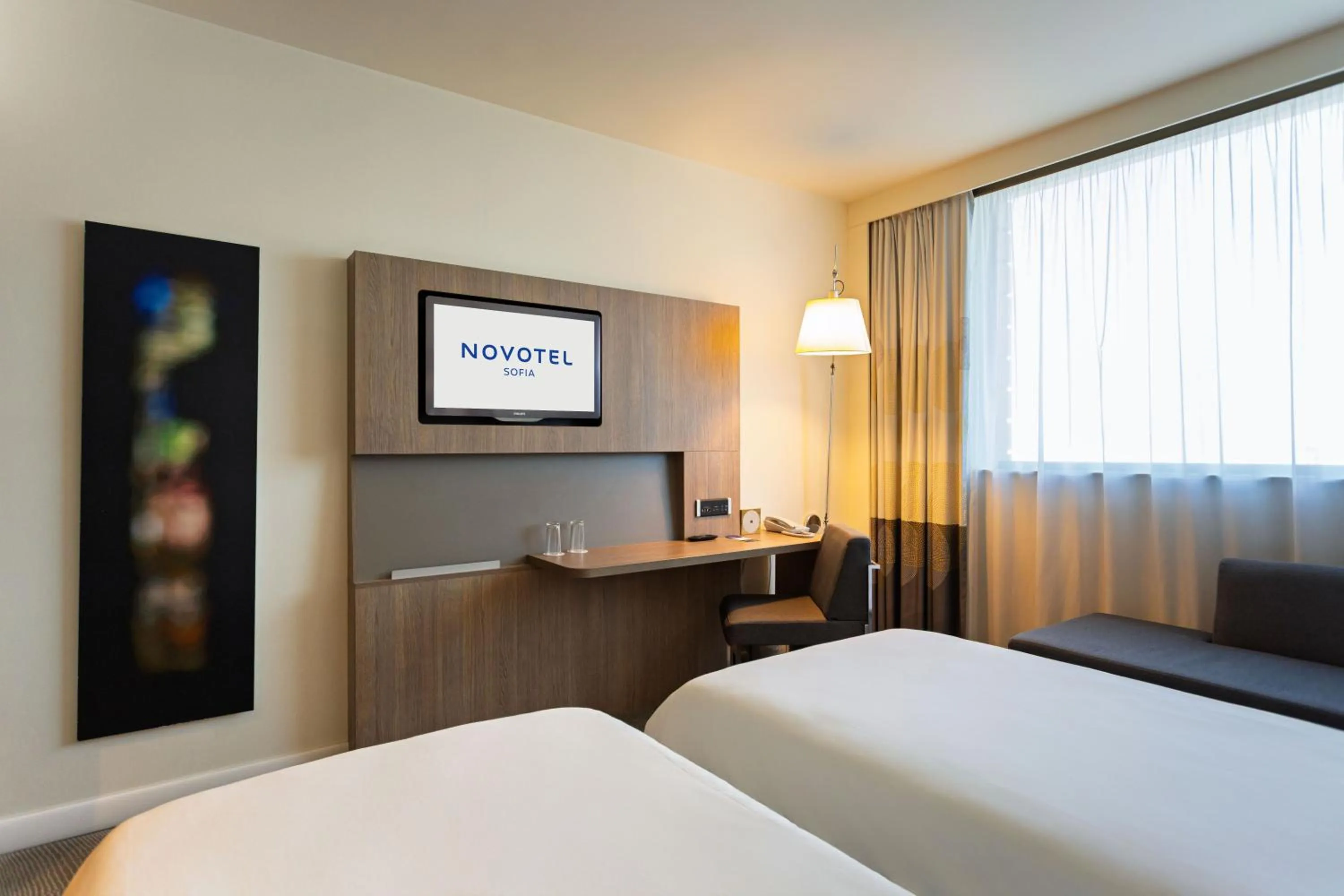 Bed in Novotel Sofia