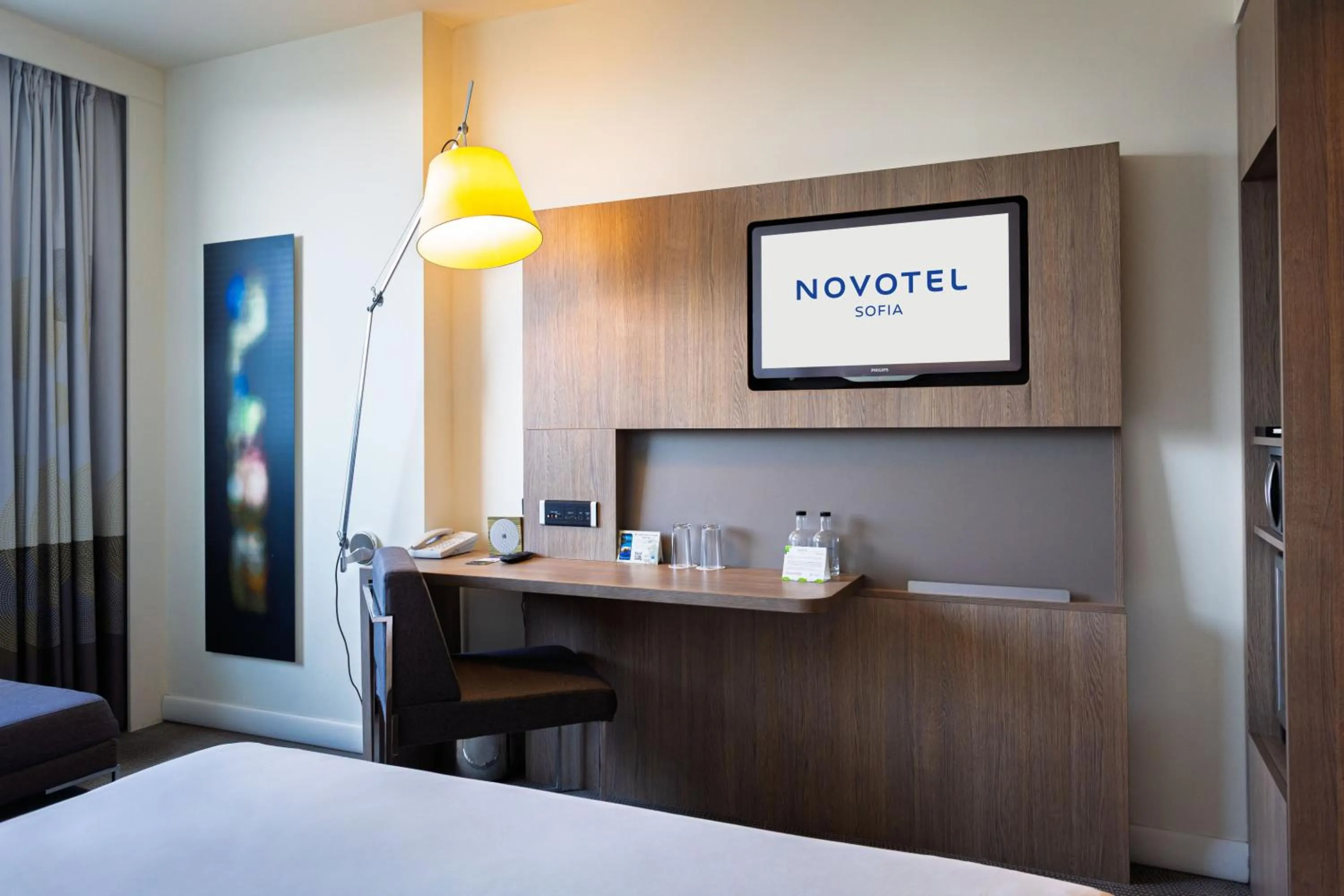 Bed in Novotel Sofia