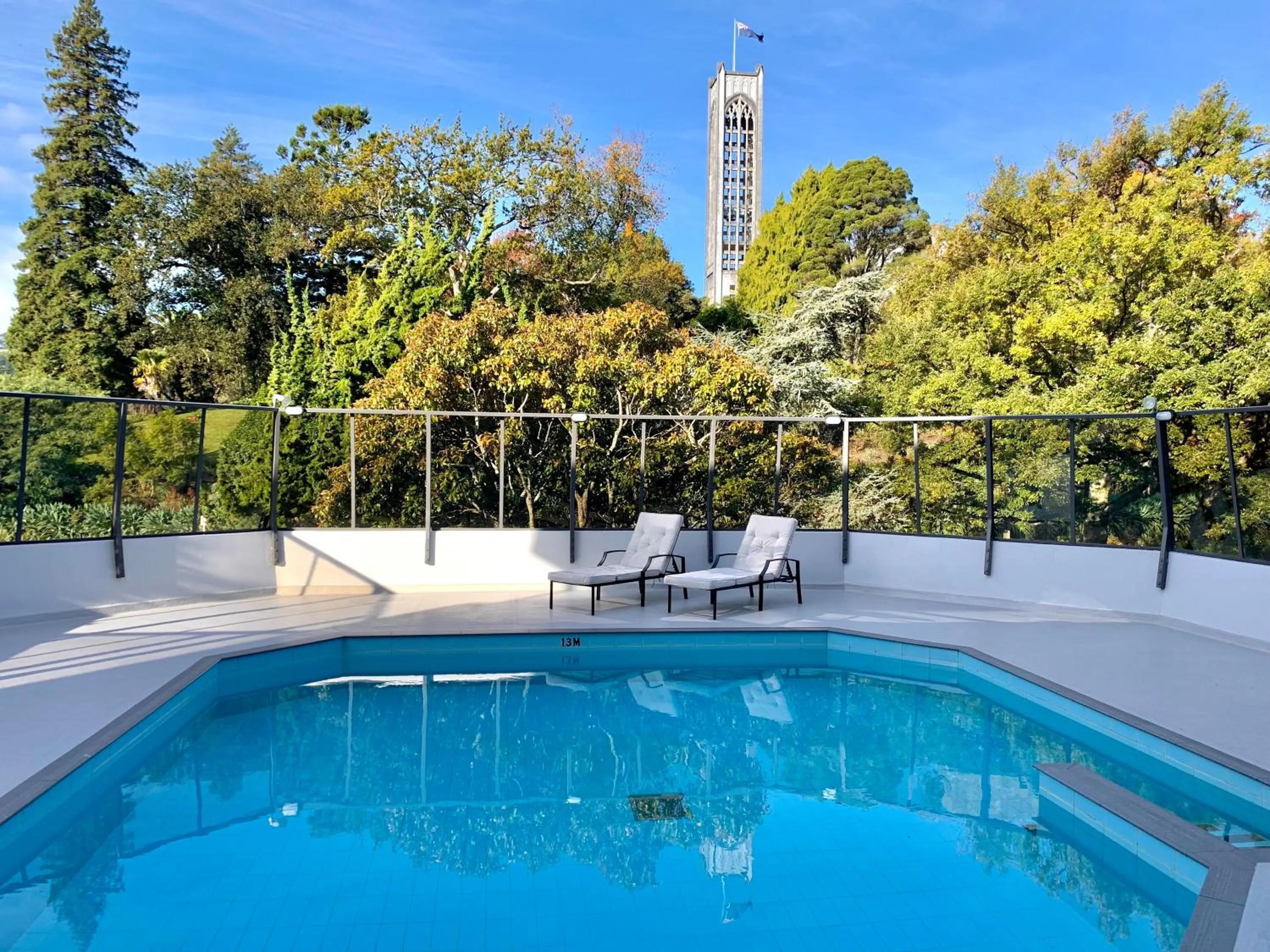 Swimming pool in Rutherford Hotel Nelson - A Heritage Hotel