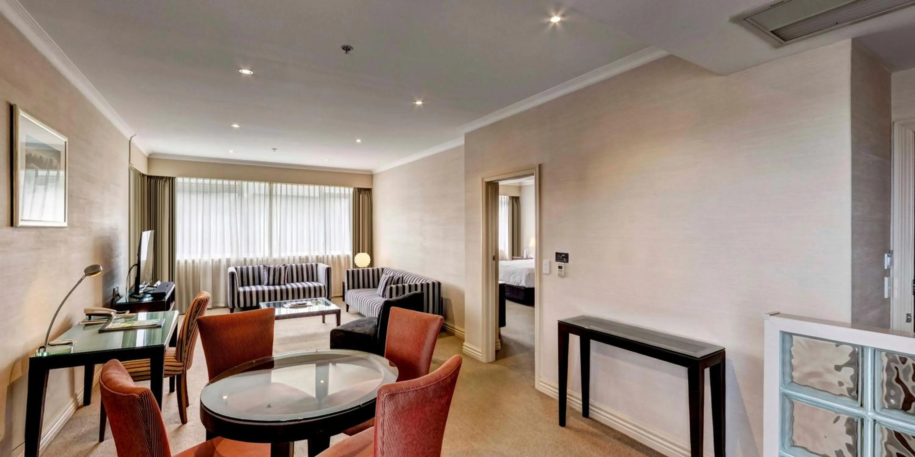 Living room in Rutherford Hotel Nelson - A Heritage Hotel