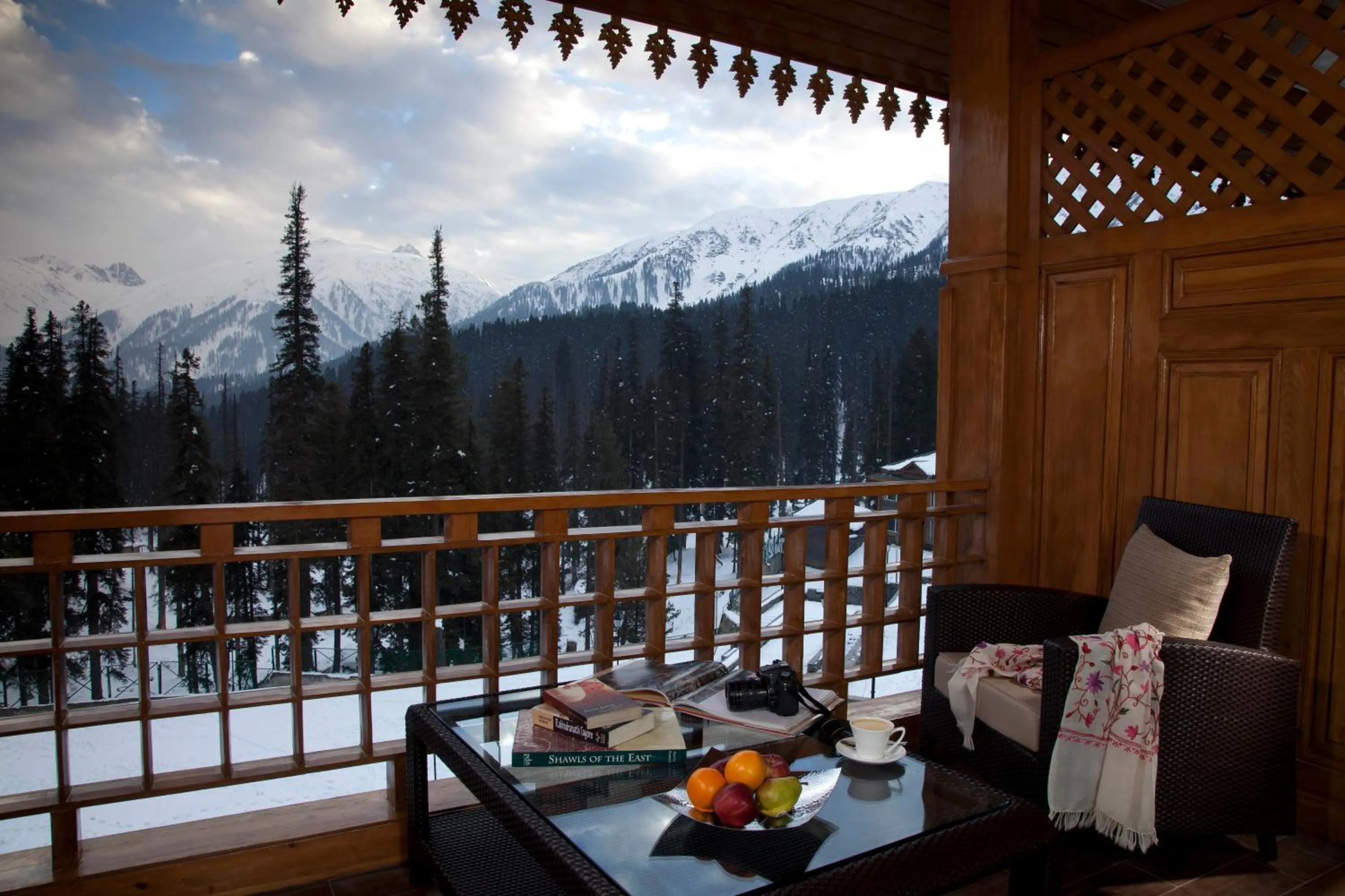 Balcony/Terrace in The Khyber Himalayan Resort & Spa