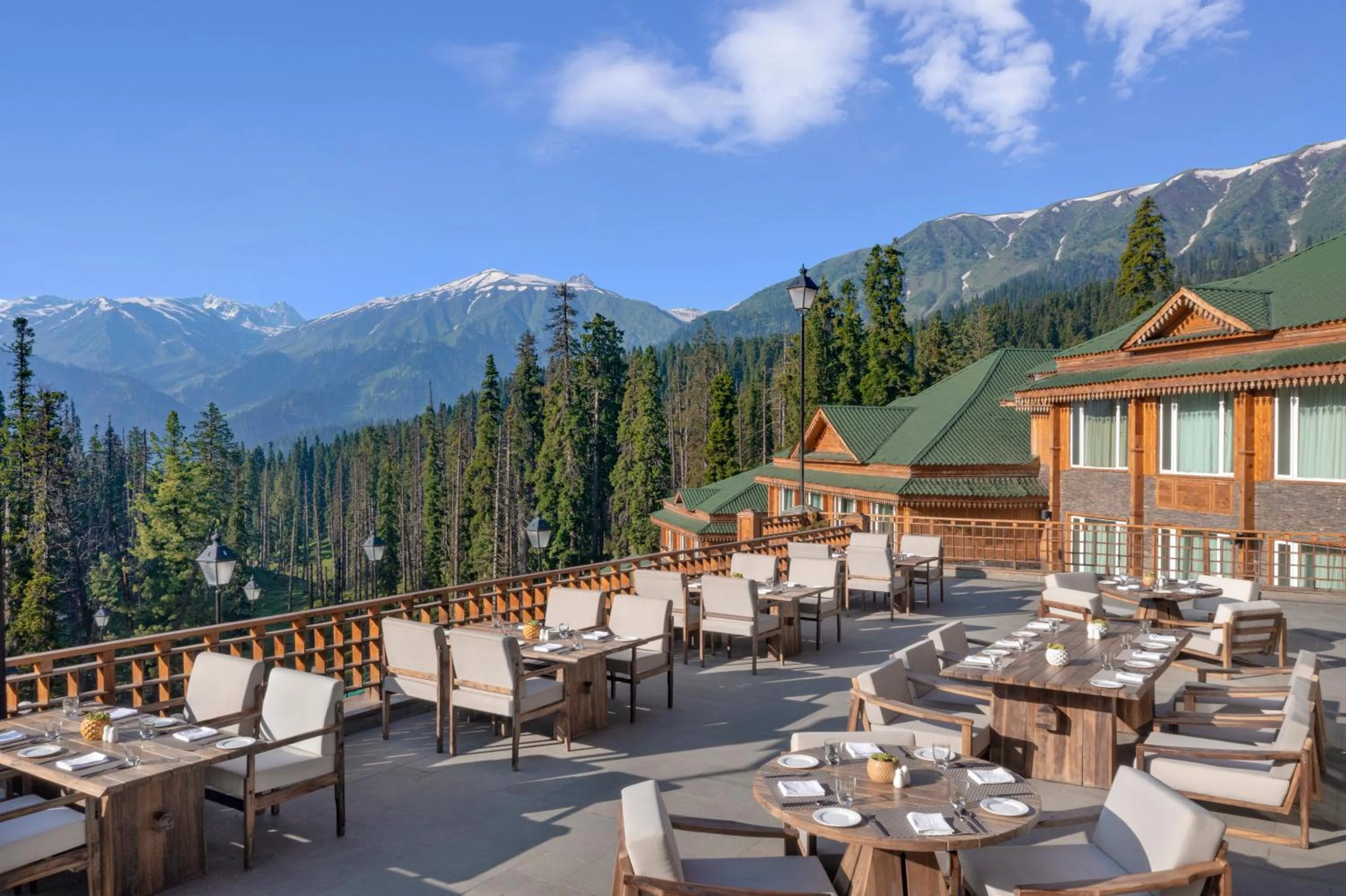 Property building in The Khyber Himalayan Resort & Spa