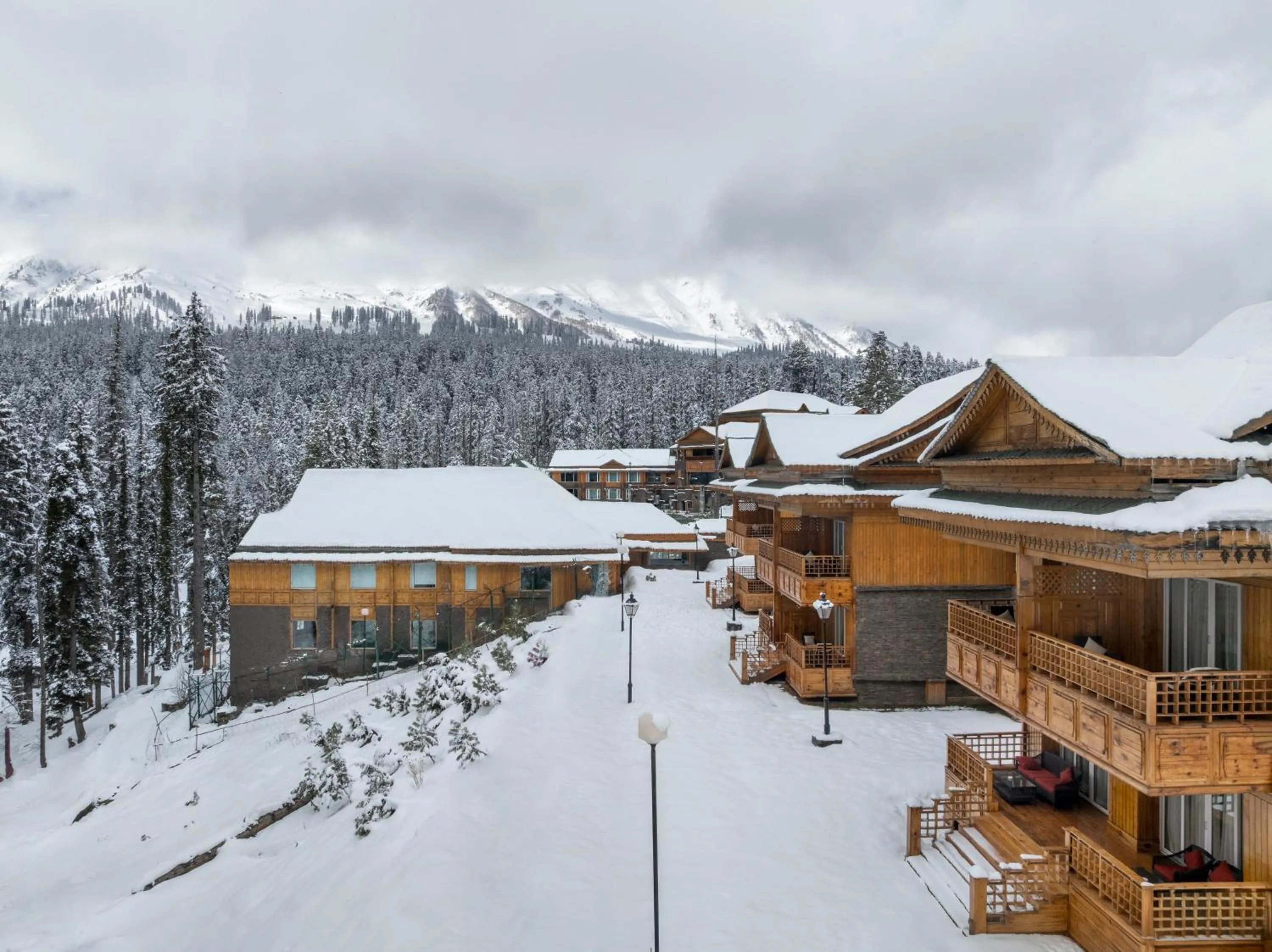 Property building in The Khyber Himalayan Resort & Spa
